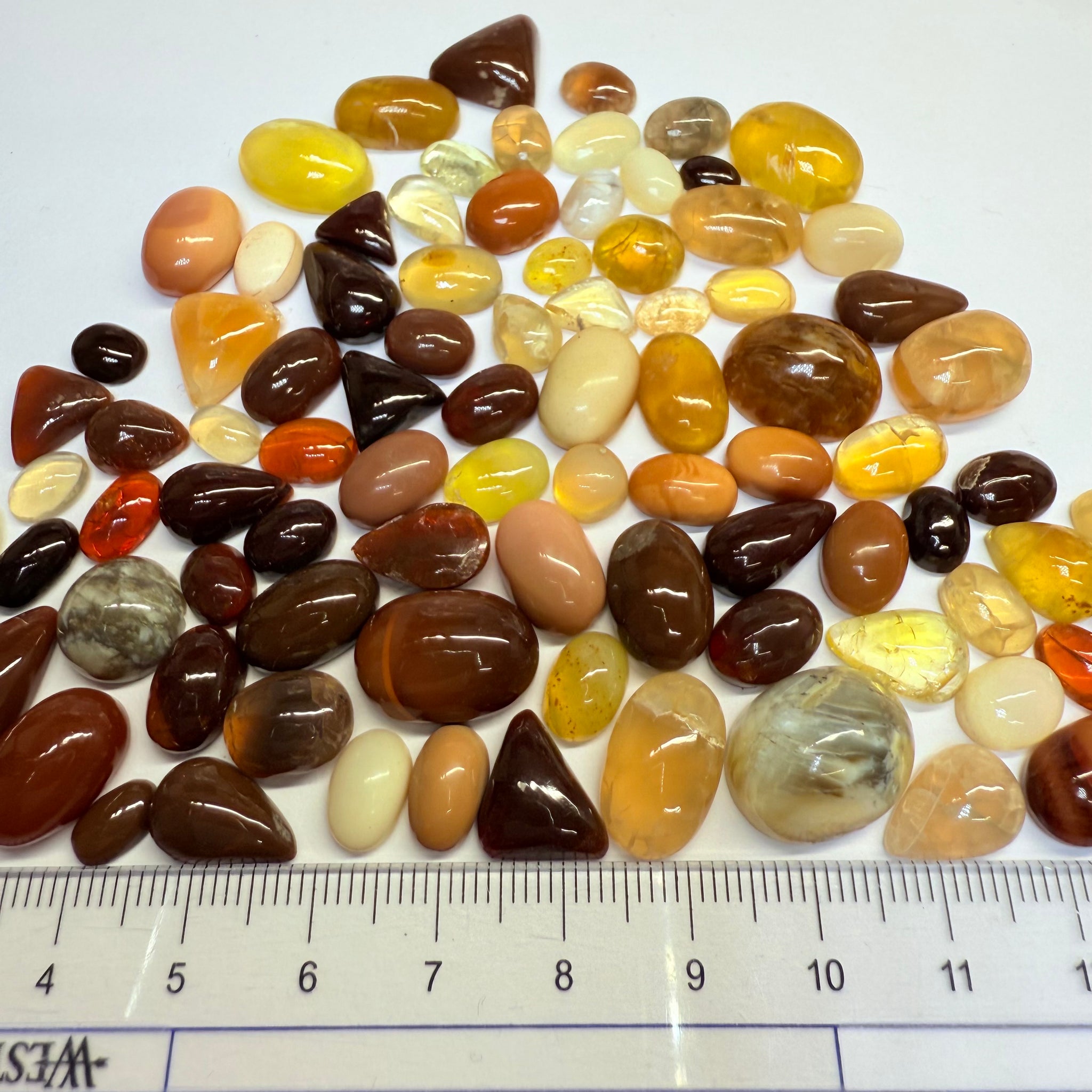 Opal Cabochon Lot, 219.00ct, Tanzania, Untreated Unheated