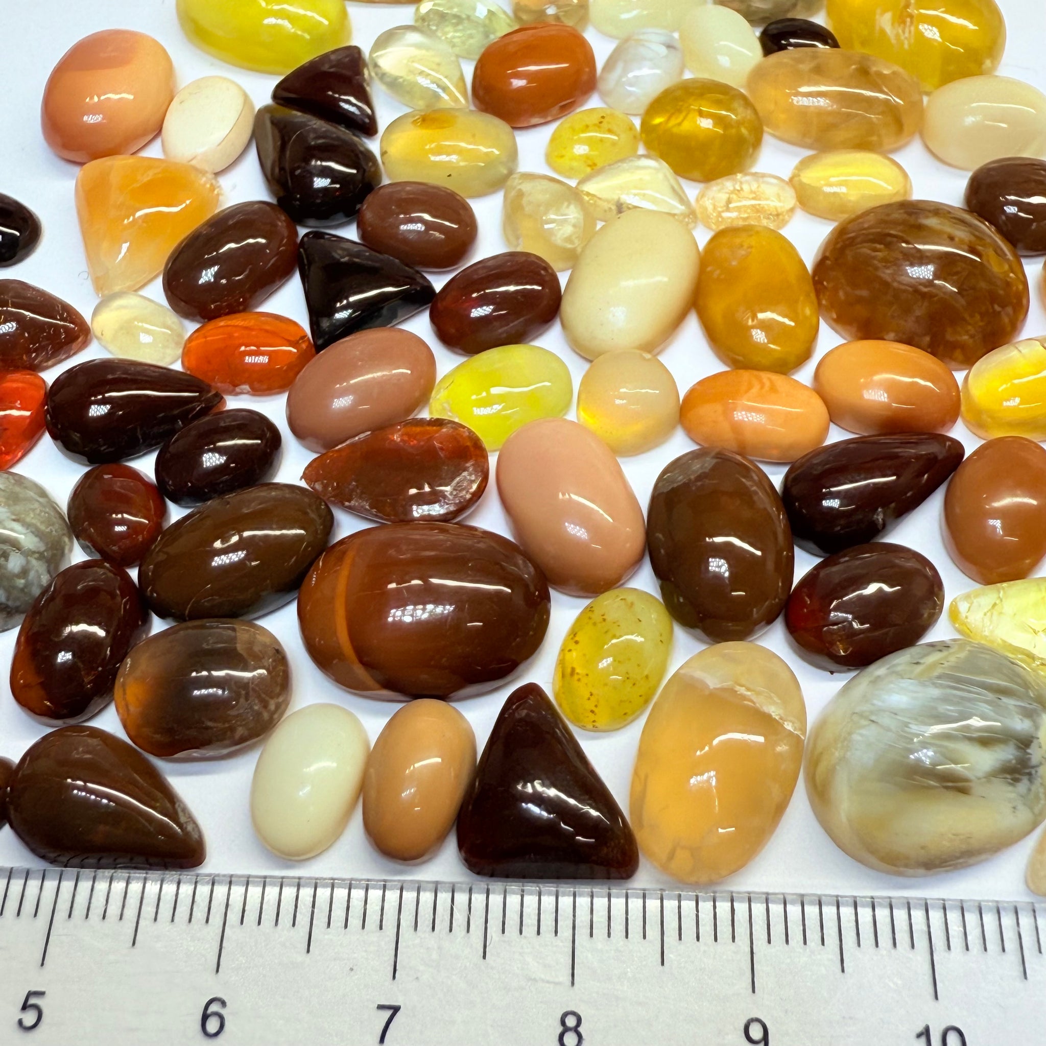 Opal Cabochon Lot, 219.00ct, Tanzania, Untreated Unheated