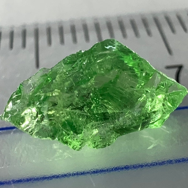 Tsavorite, 1.42ct, Tanzania, Untreated Unheated, slight veils