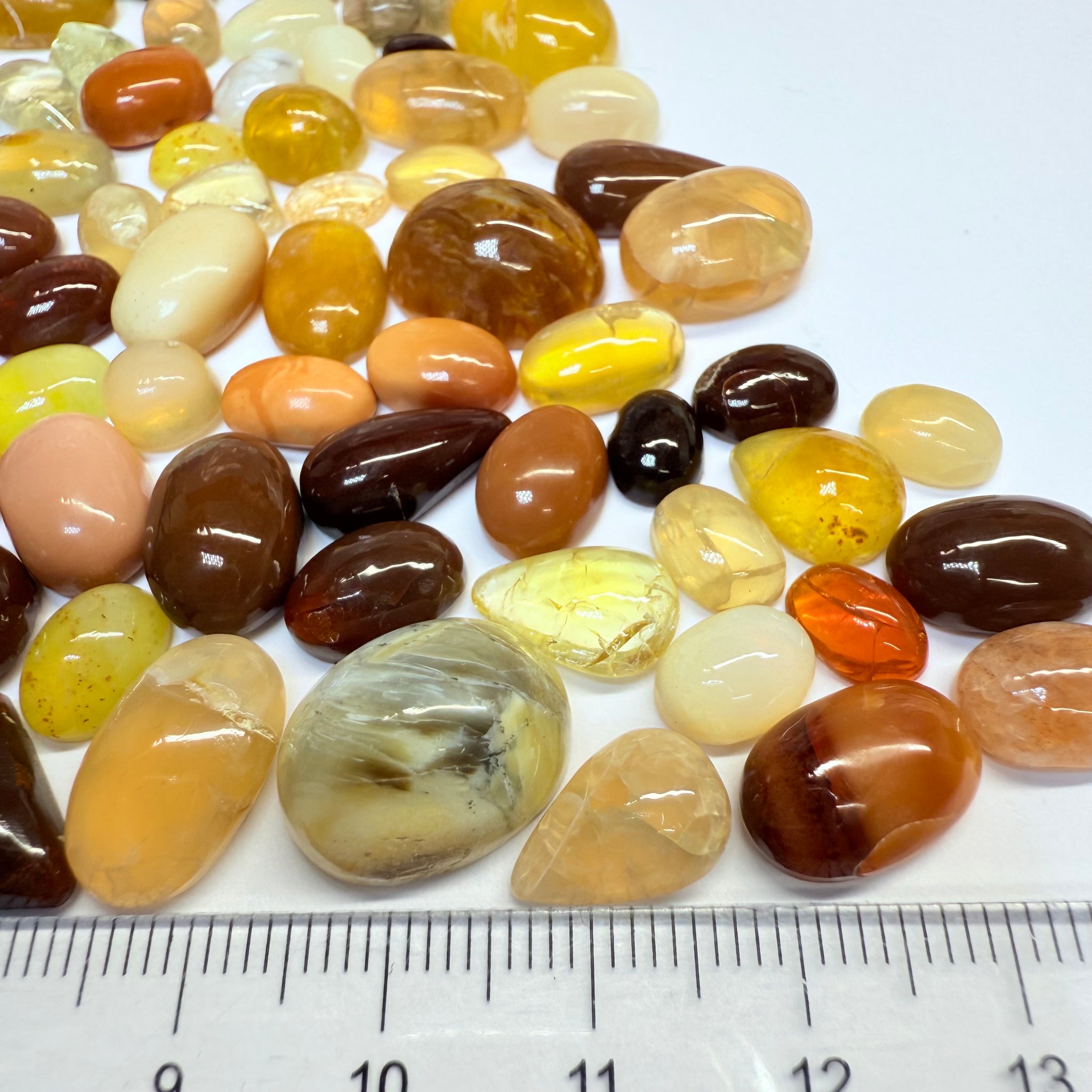 Opal Cabochon Lot, 219.00ct, Tanzania, Untreated Unheated