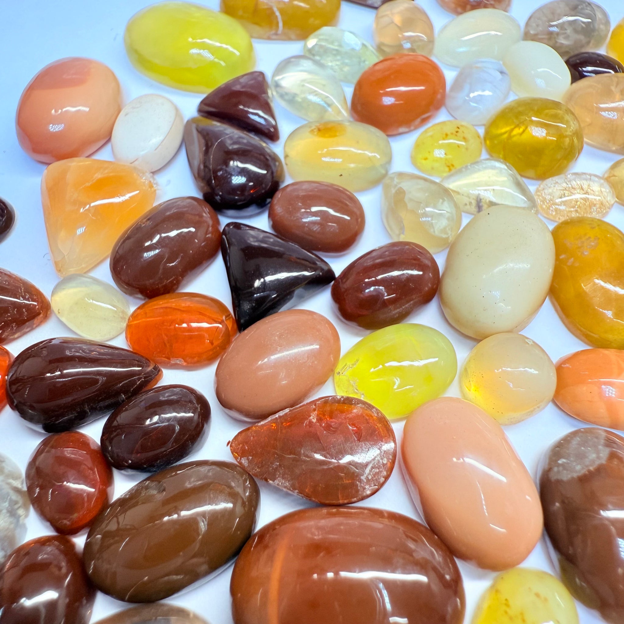 Opal Cabochon Lot, 219.00ct, Tanzania, Untreated Unheated