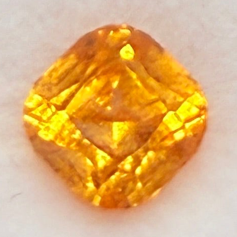 Mandarin Spessartite Garnet, 1.09ct, Loliondo, Tanzania, Untreated Unheated