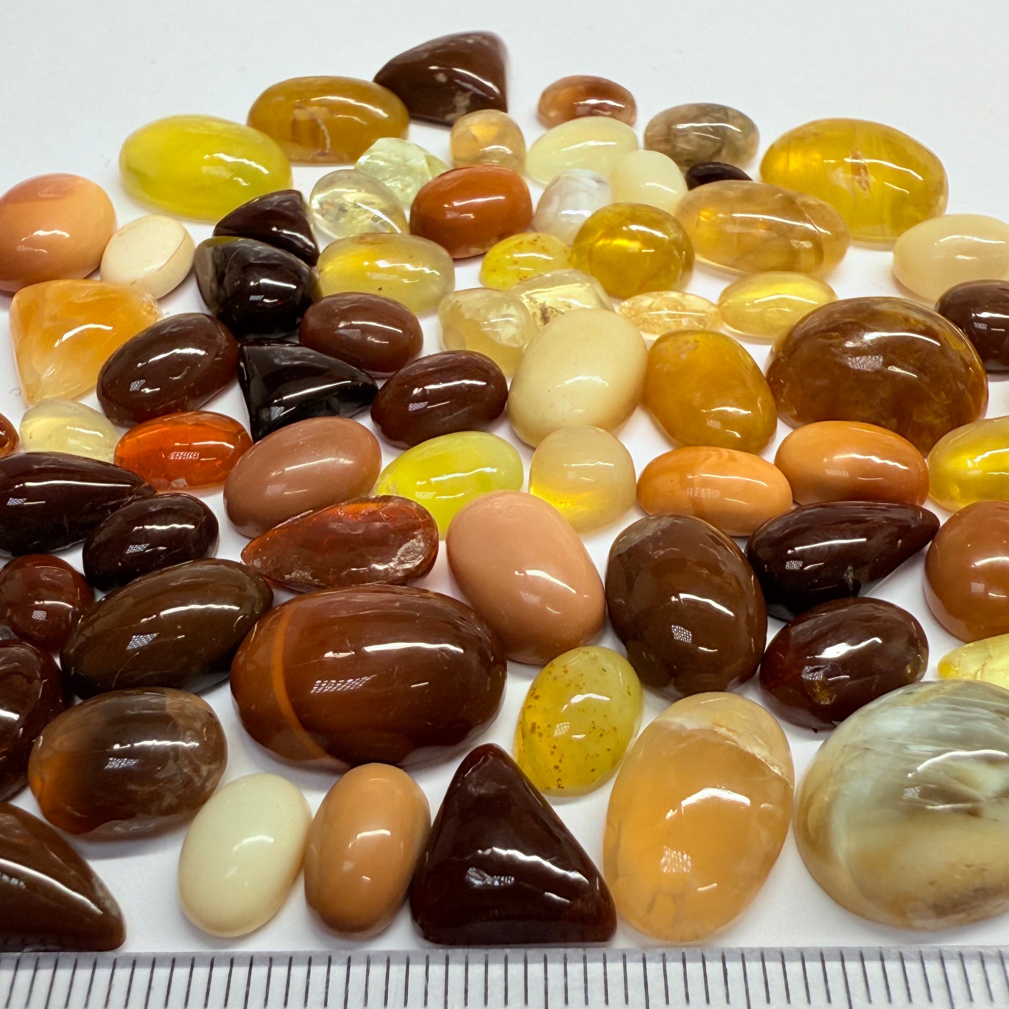 Opal Cabochon Lot, 219.00ct, Tanzania, Untreated Unheated