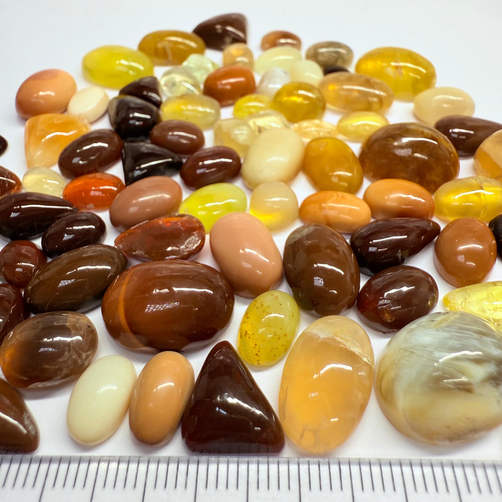 Opal Cabochon Lot, 219.00ct, Tanzania, Untreated Unheated