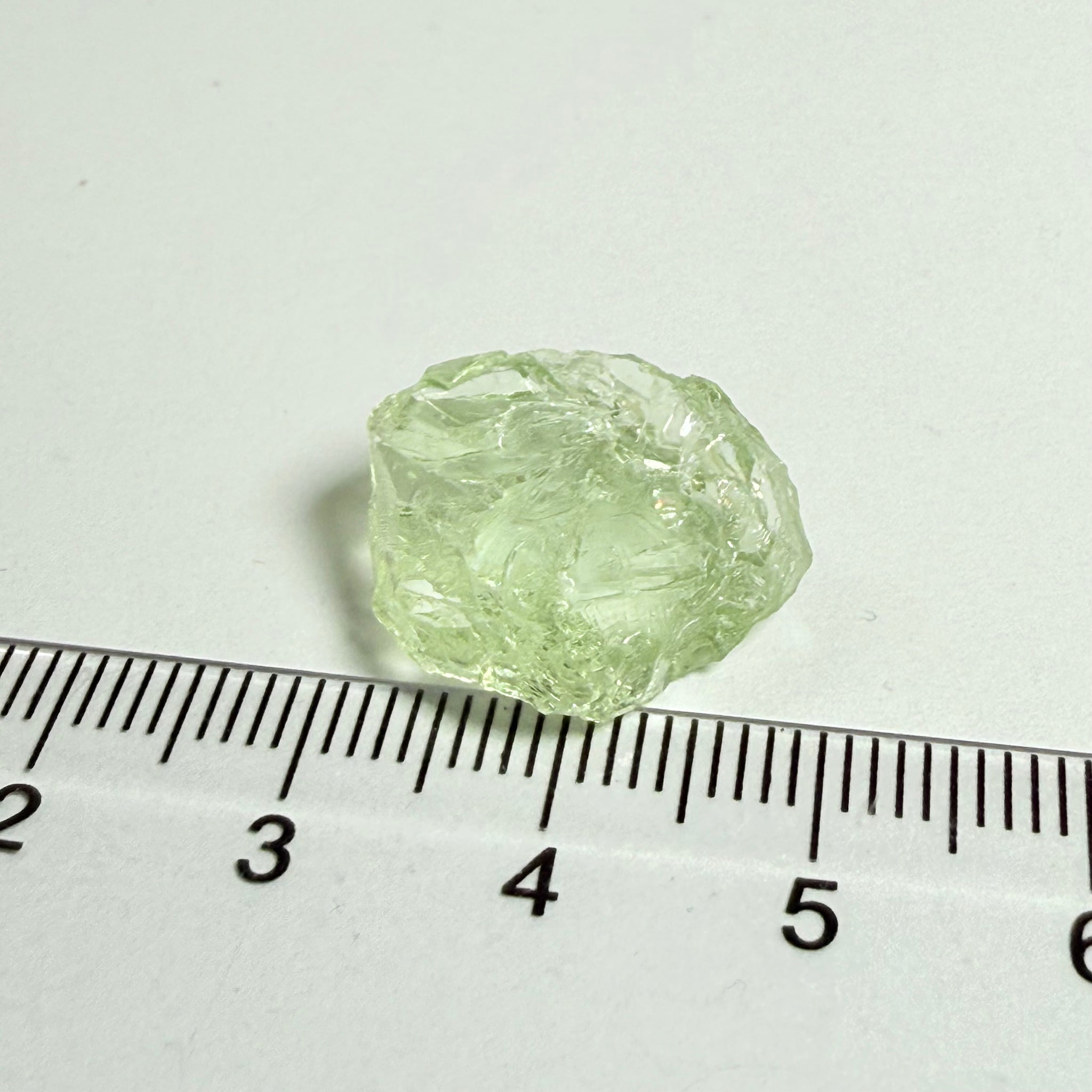 Aquamarine, 13.28ct, Loliondo, Tanzania, Untreated Unheated, too flat to facet but set as it in jewellery
