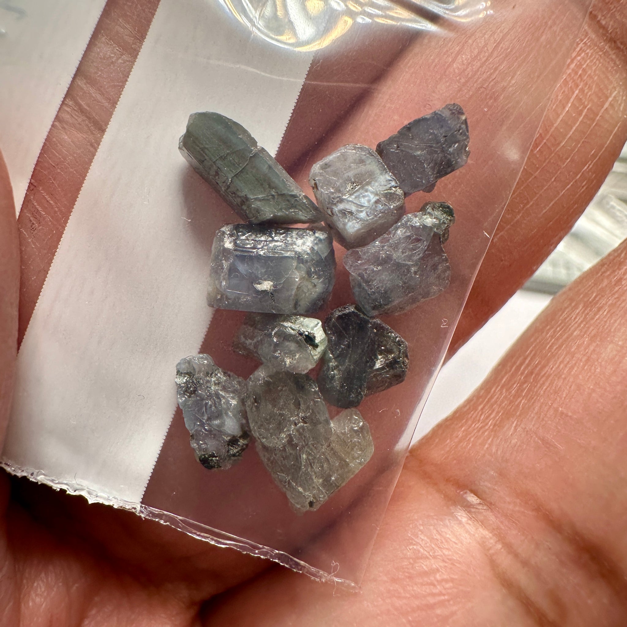 Alexandrite lot, 12.43ct, Tanzania, Untreated Unheated, good for inlay