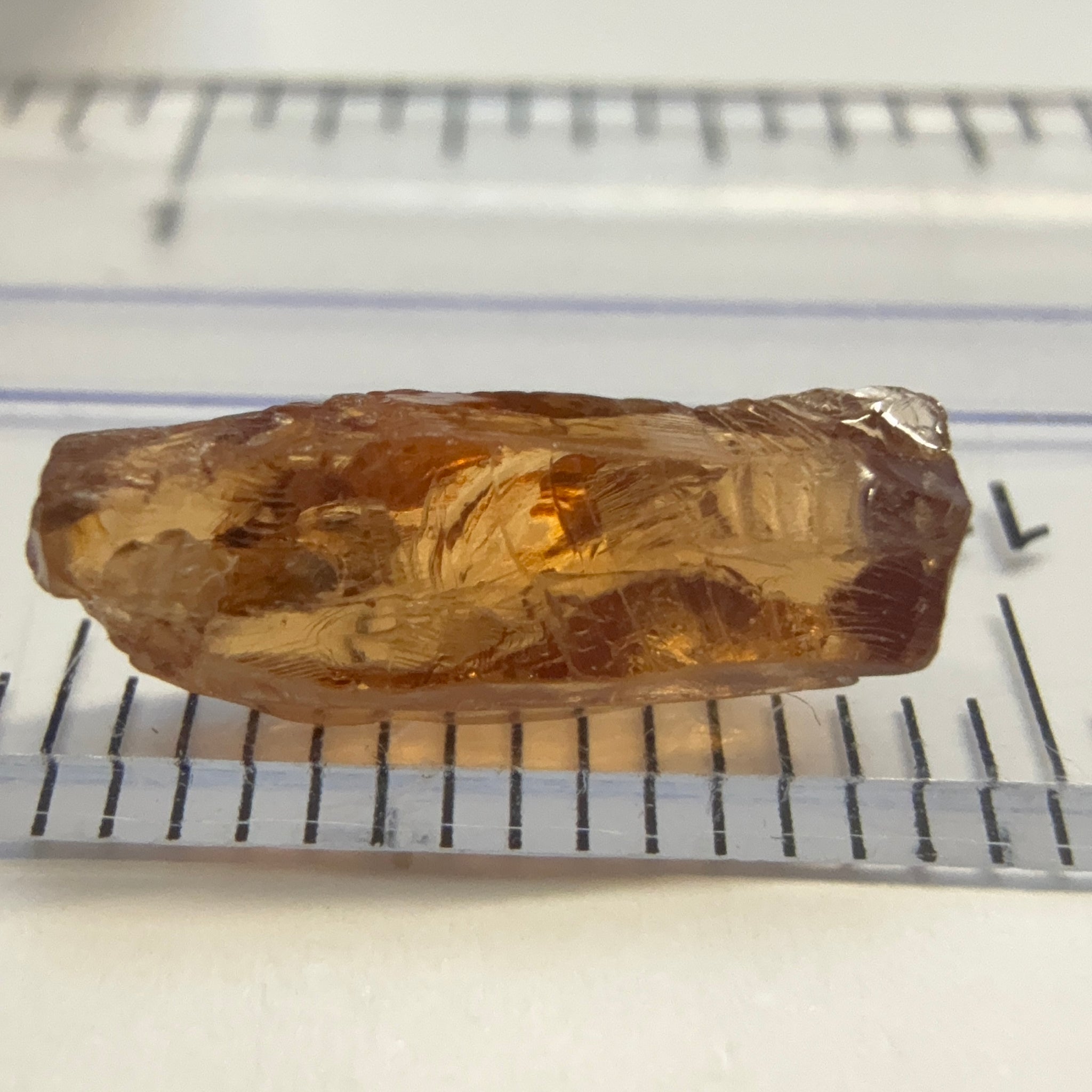 Colour Shift Garnet, Tanzania, 2.88ct, Untreated Unheated, crack at one end, rest clean