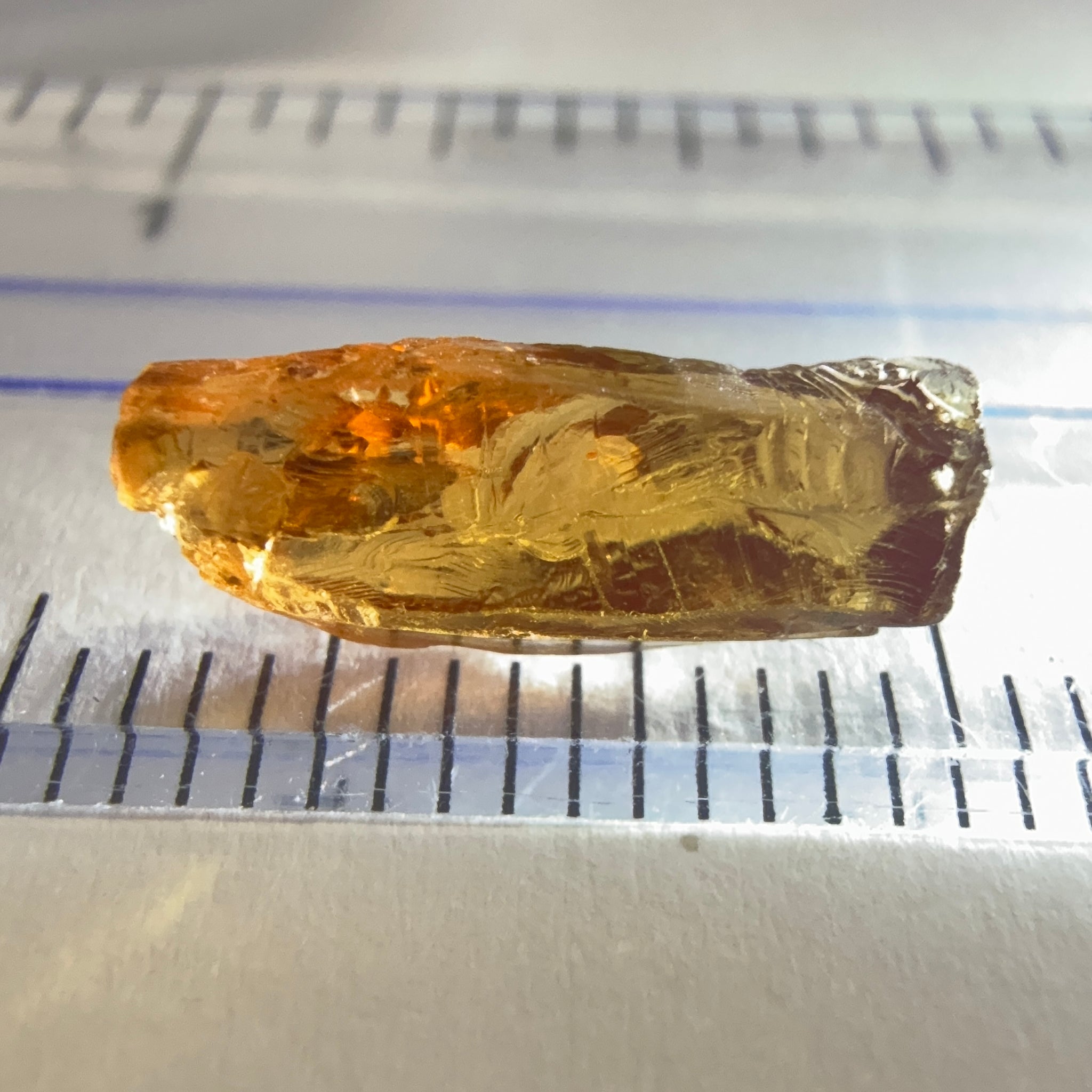 Colour Shift Garnet, Tanzania, 2.88ct, Untreated Unheated, crack at one end, rest clean