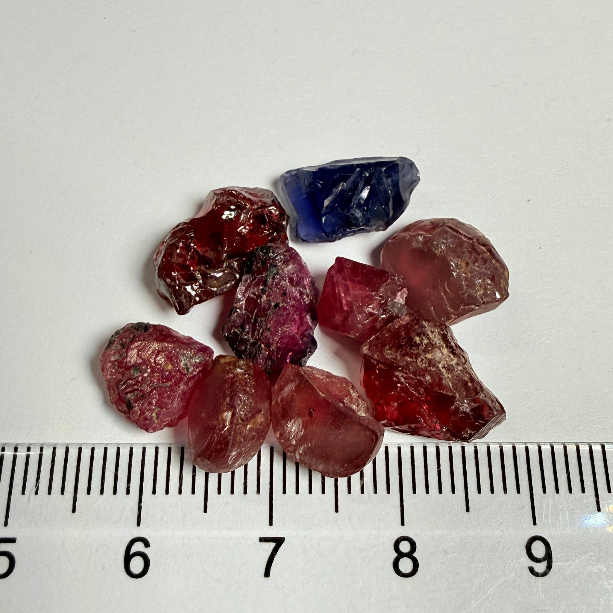Mixed Lot, 37.24ct, Tanzania, Untreated Unheated
