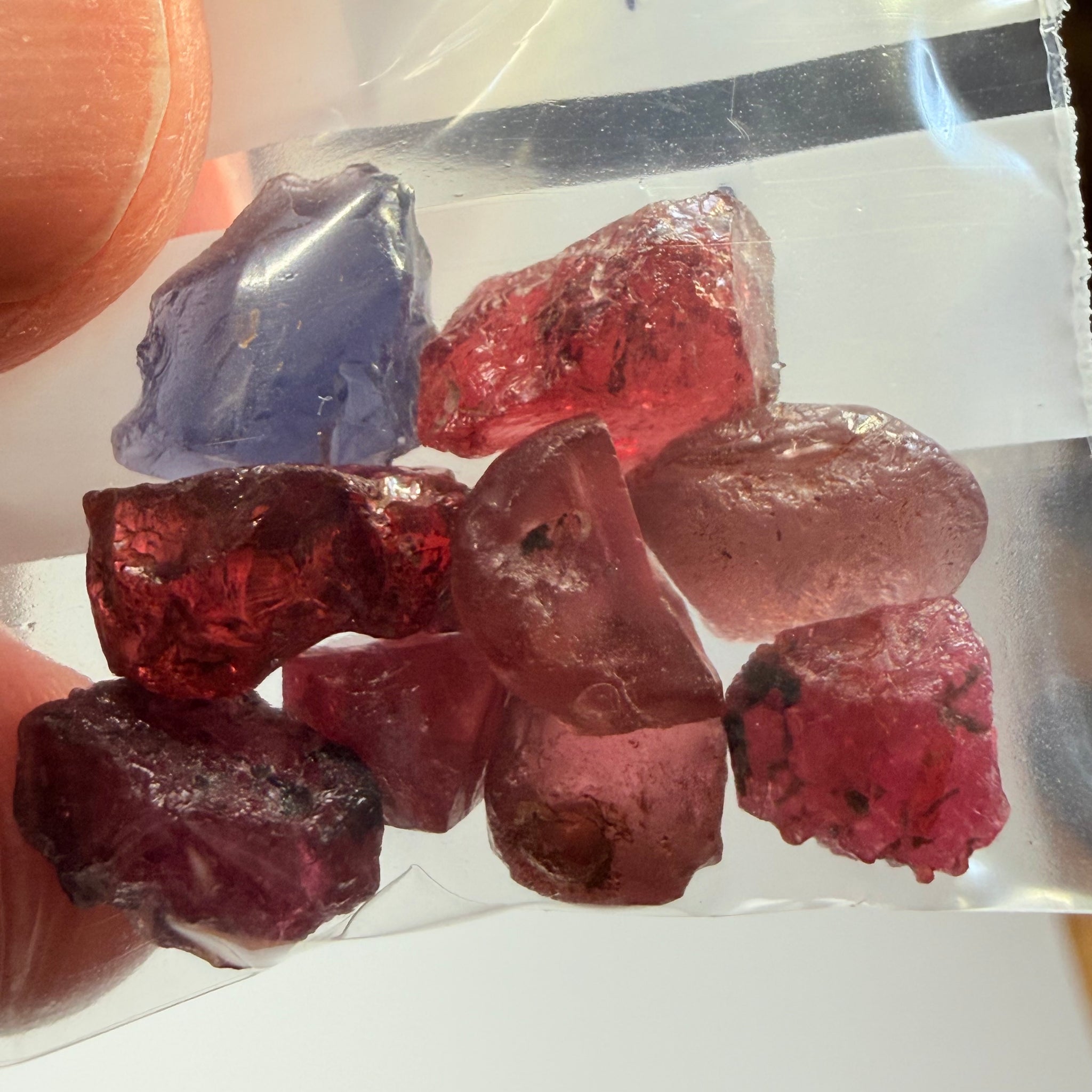 Mixed Lot, 37.24ct, Tanzania, Untreated Unheated