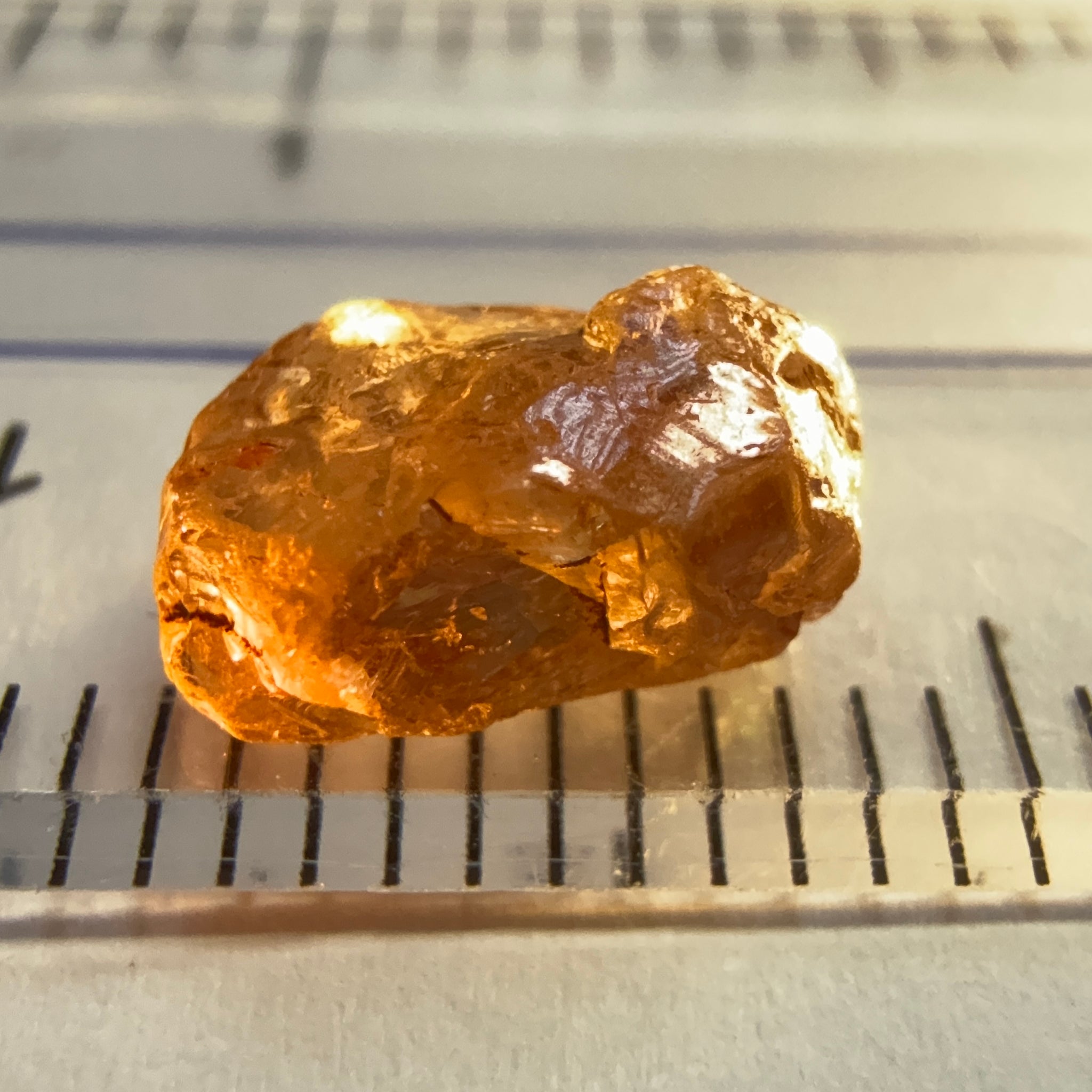 Colour Shift Garnet, 2.77ct, Tanzania, Untreated Unheated, slight inclusion on the outside skin, inside clean but flattish shape