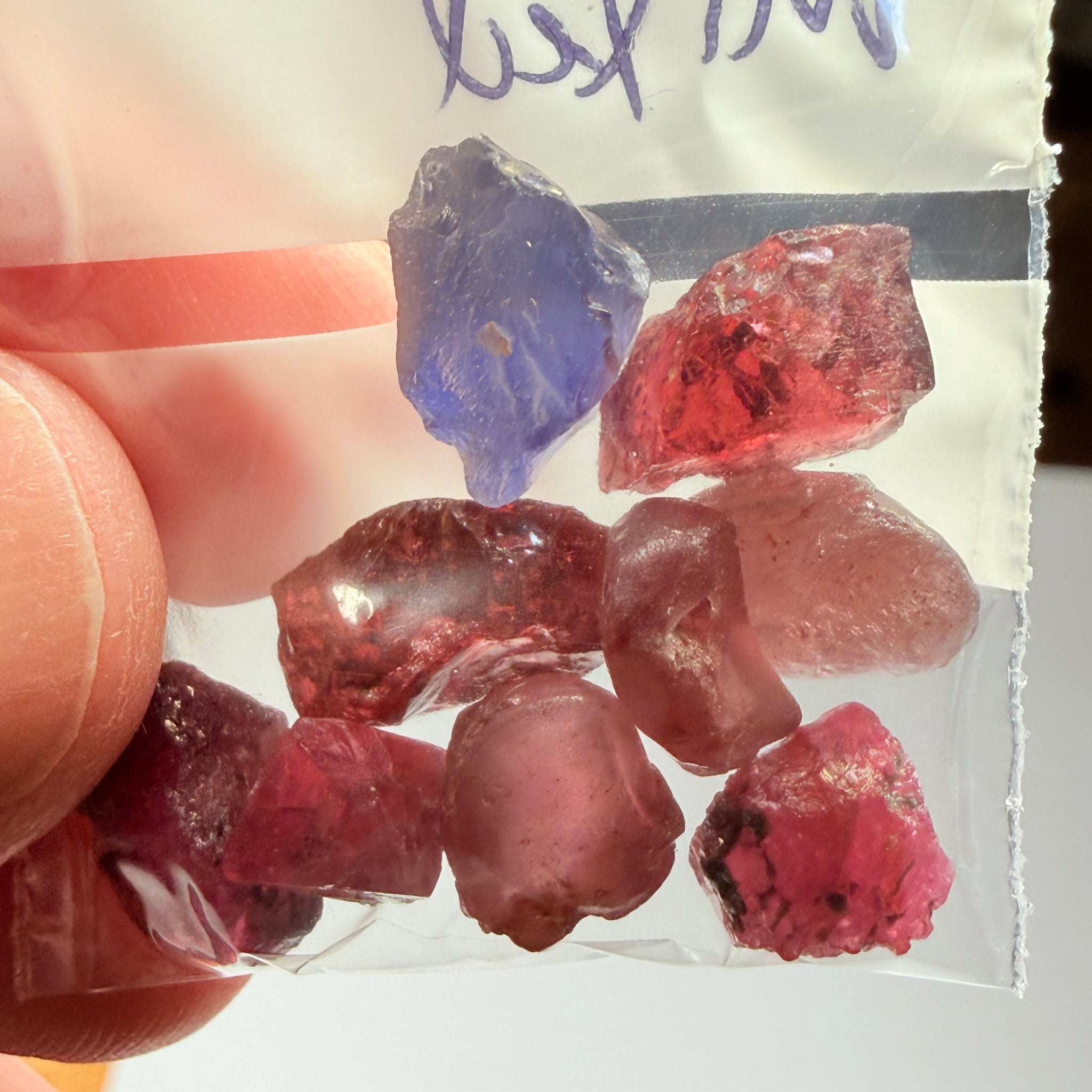 Mixed Lot, 37.24ct, Tanzania, Untreated Unheated