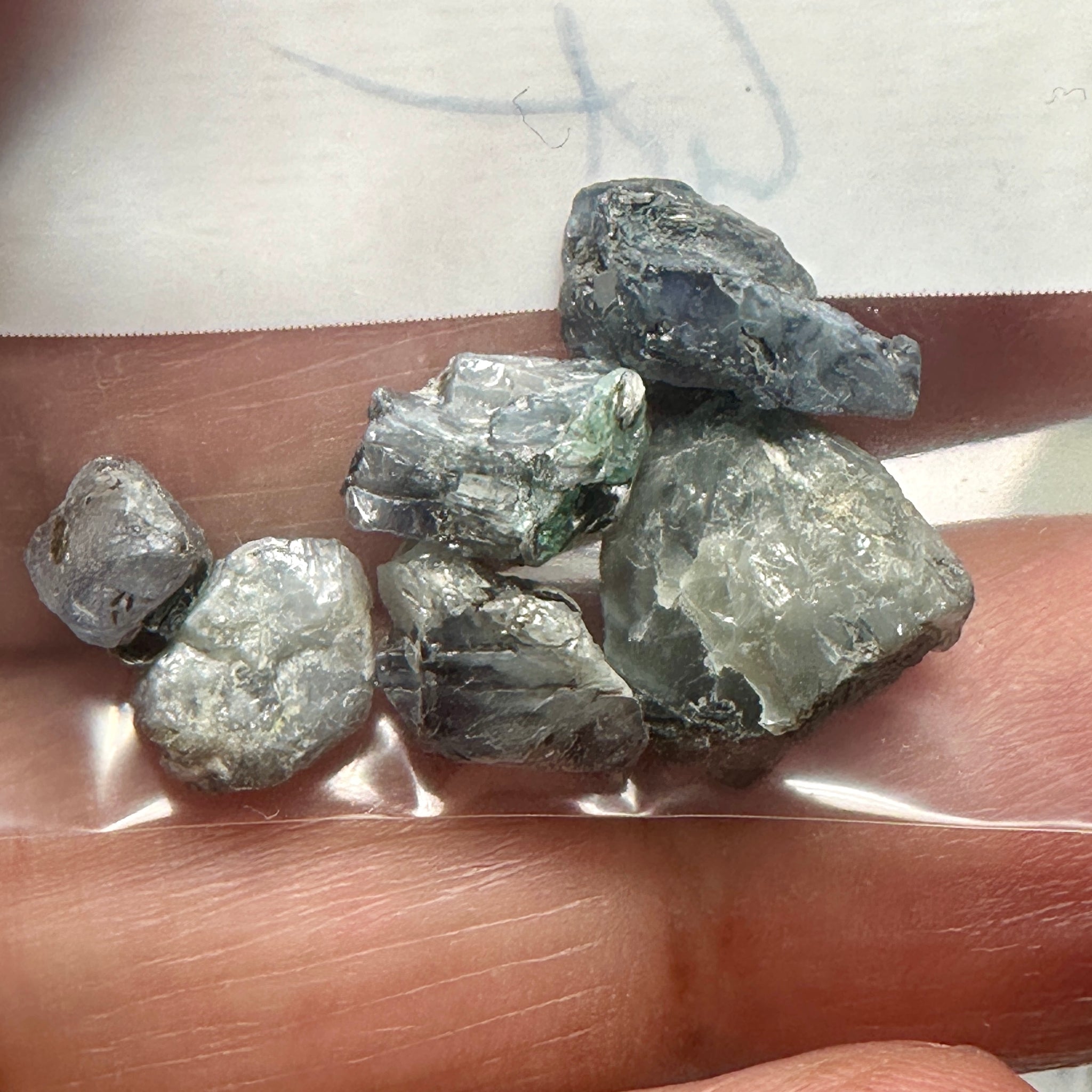 Alexandrite lot, 12.85ct, Tanzania, Untreated Unheated, good for inlay