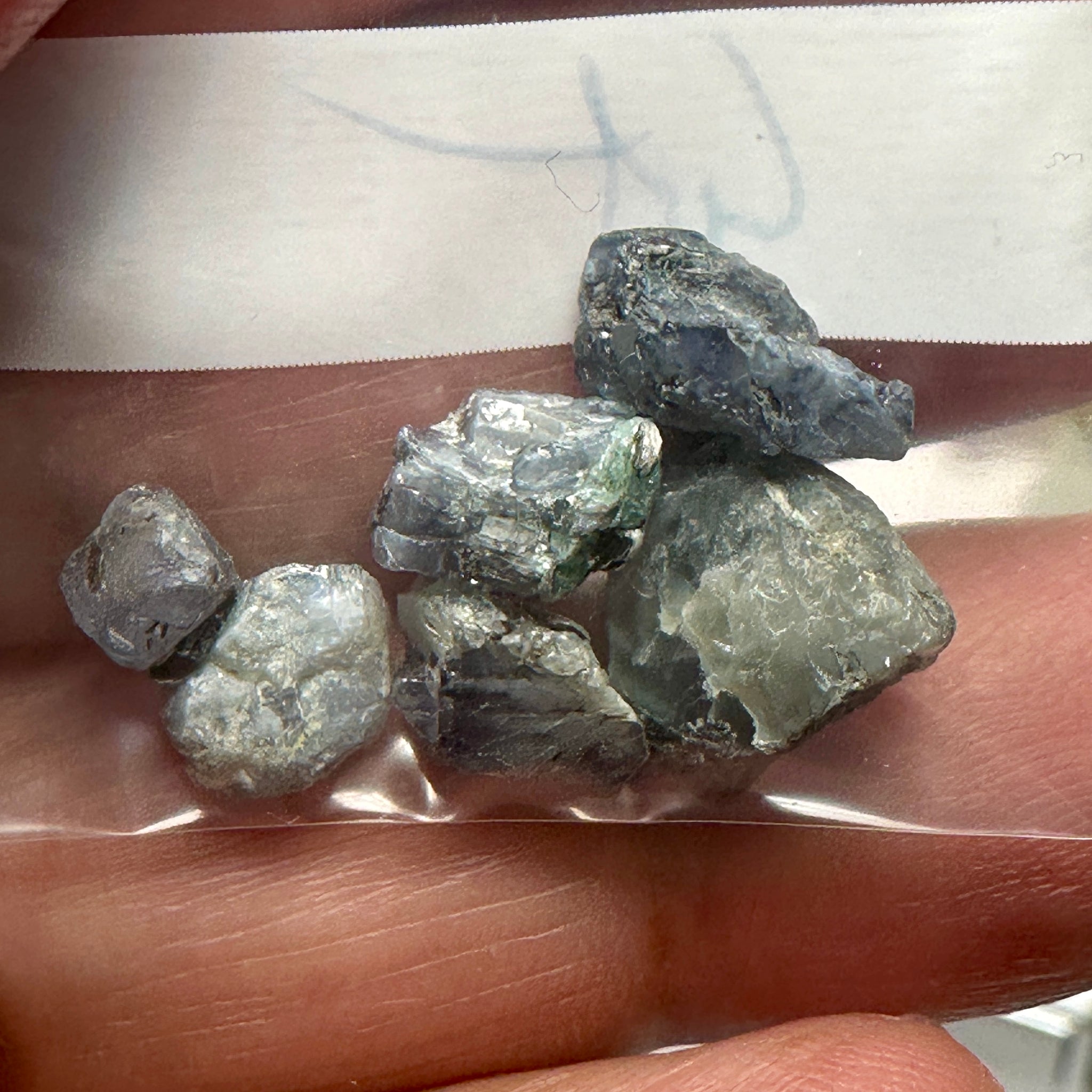 Alexandrite lot, 12.85ct, Tanzania, Untreated Unheated, good for inlay