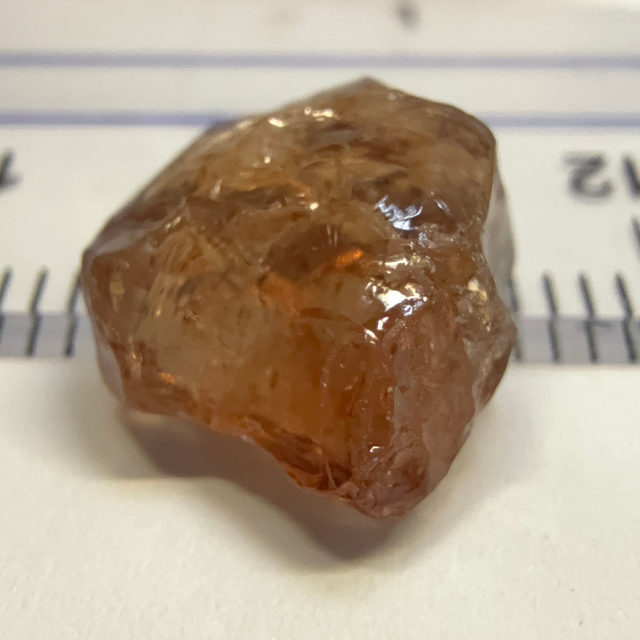 Colour Shift Garnet, 5.95ct, Tanzania, Untreated Unheated, silky with slight inclusions on the outside, flat shape