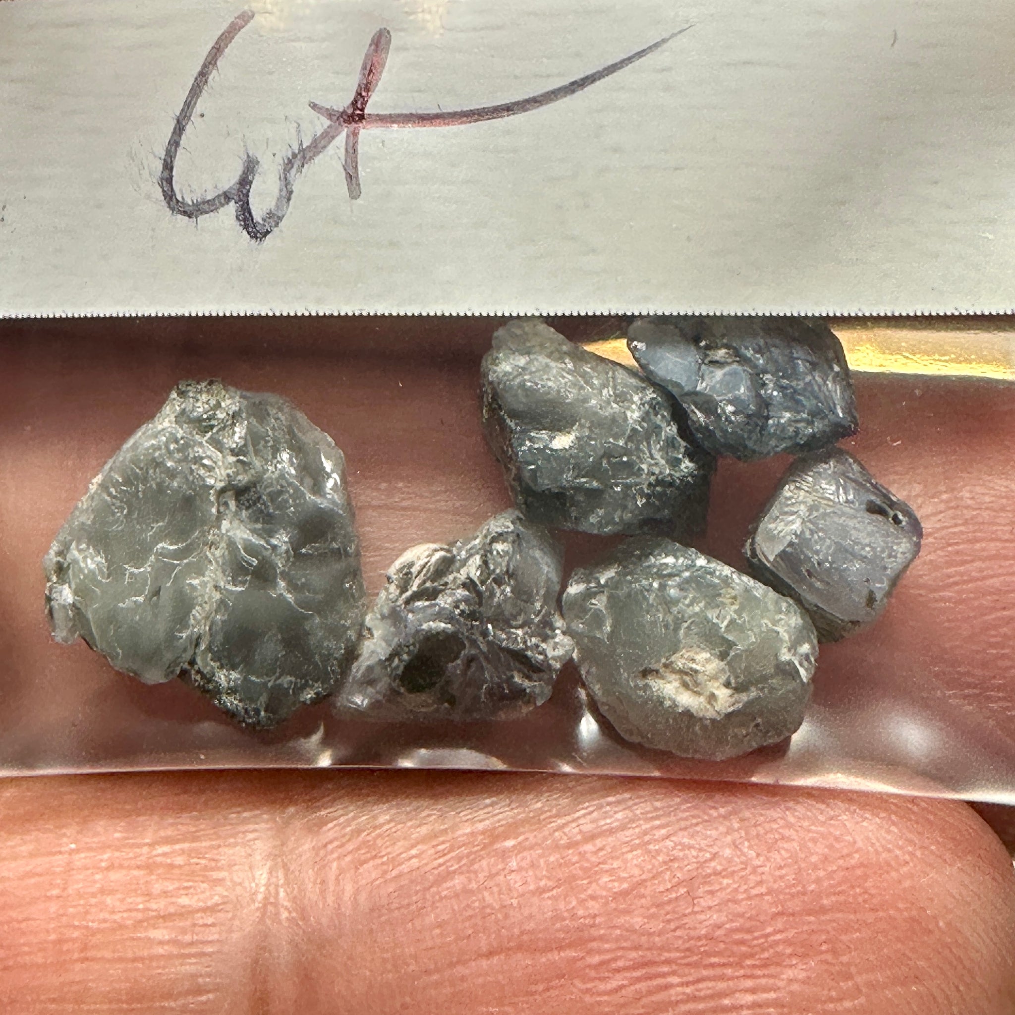 Alexandrite lot, 12.85ct, Tanzania, Untreated Unheated, good for inlay