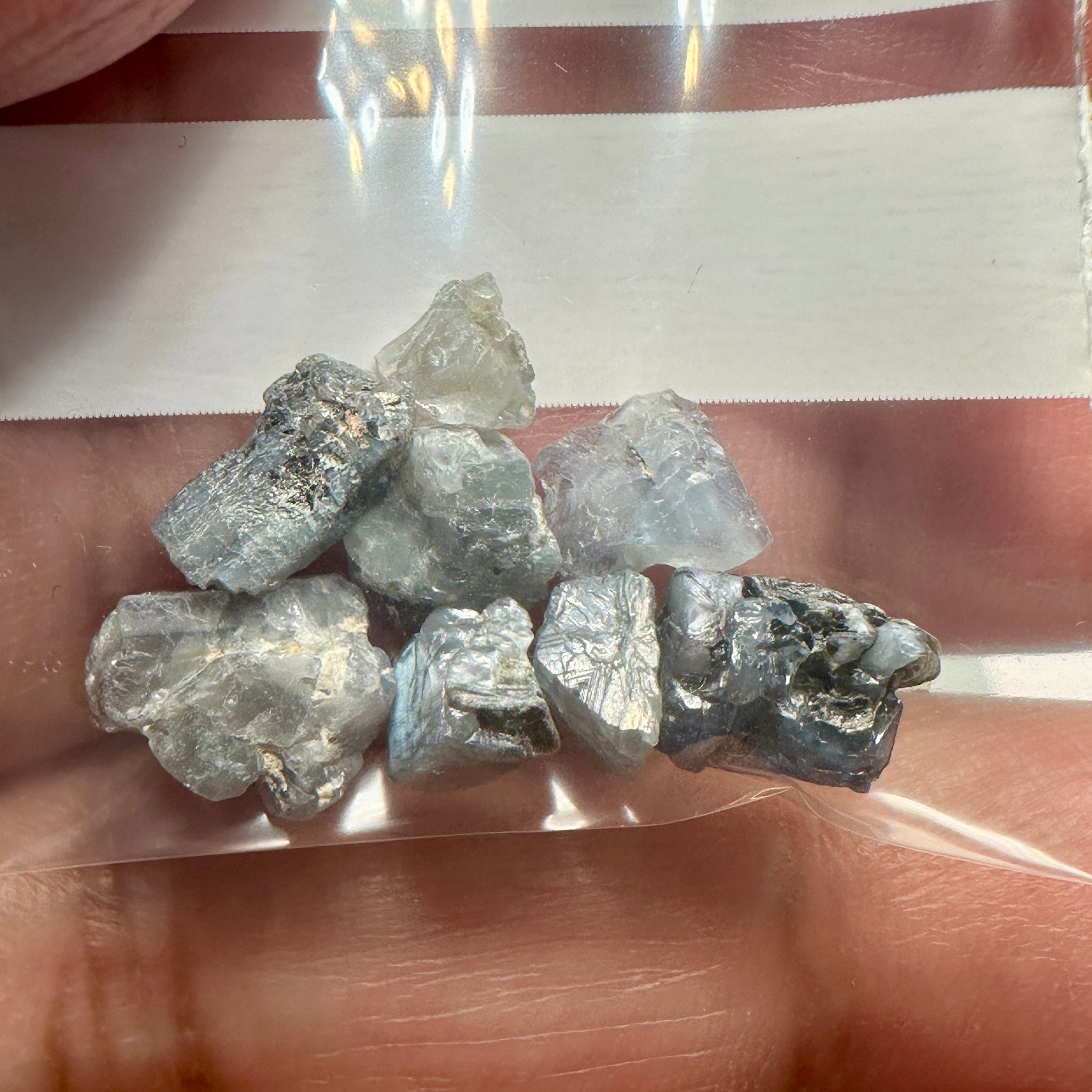 Alexandrite lot, 15.22ct, Tanzania, Untreated Unheated, good for inlay