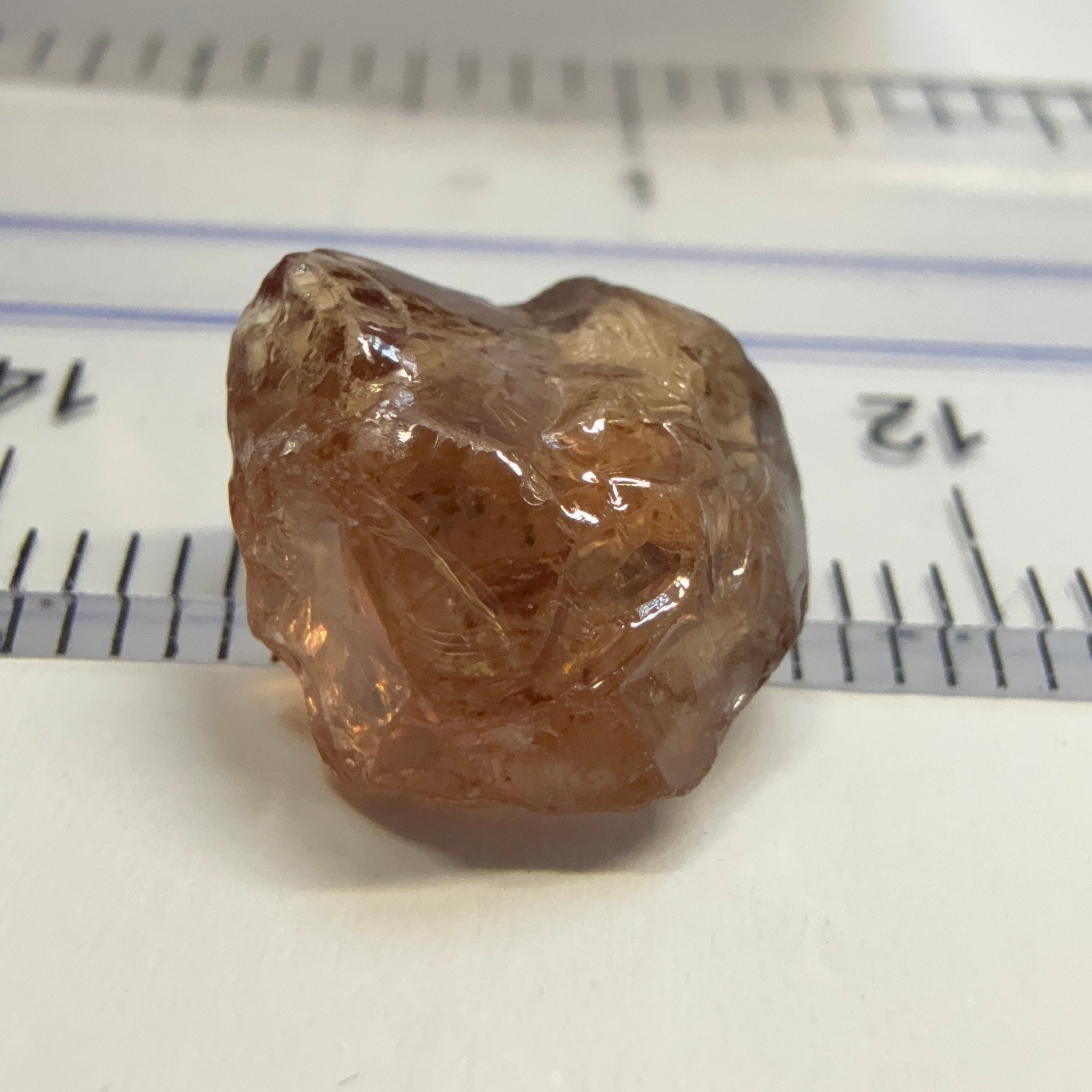 Colour Shift Garnet, 5.95ct, Tanzania, Untreated Unheated, silky with slight inclusions on the outside, flat shape