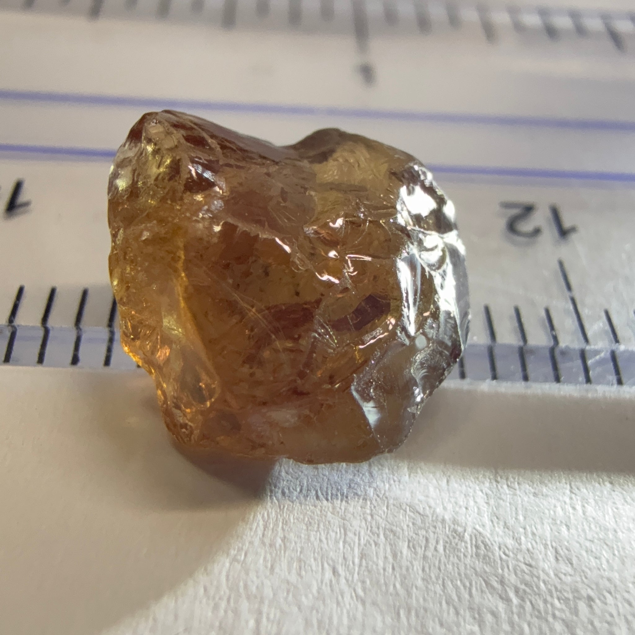 Colour Shift Garnet, 5.95ct, Tanzania, Untreated Unheated, silky with slight inclusions on the outside, flat shape