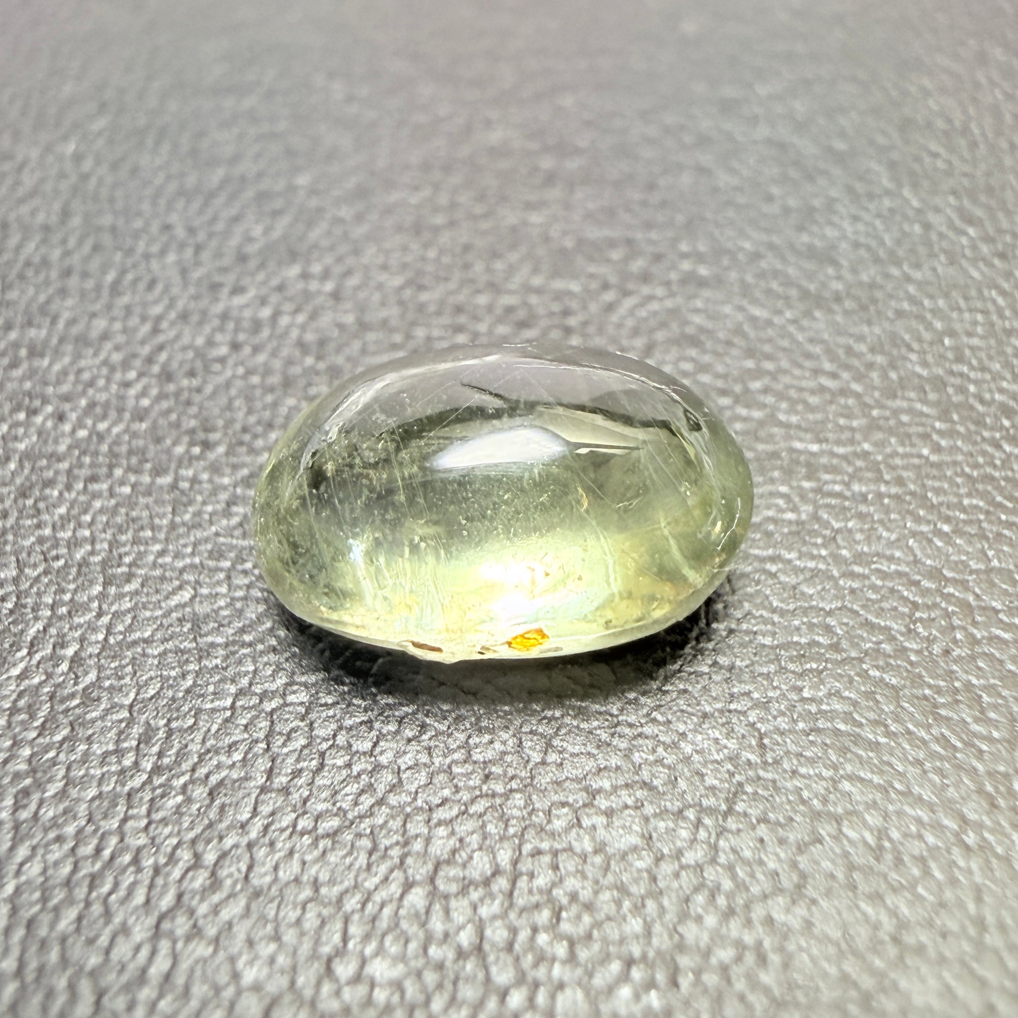 Sapphire Cabochon, 3.42ct, Umba Valley, Tanzania, Untreated Unheated, facet it and turn it into a cut stone