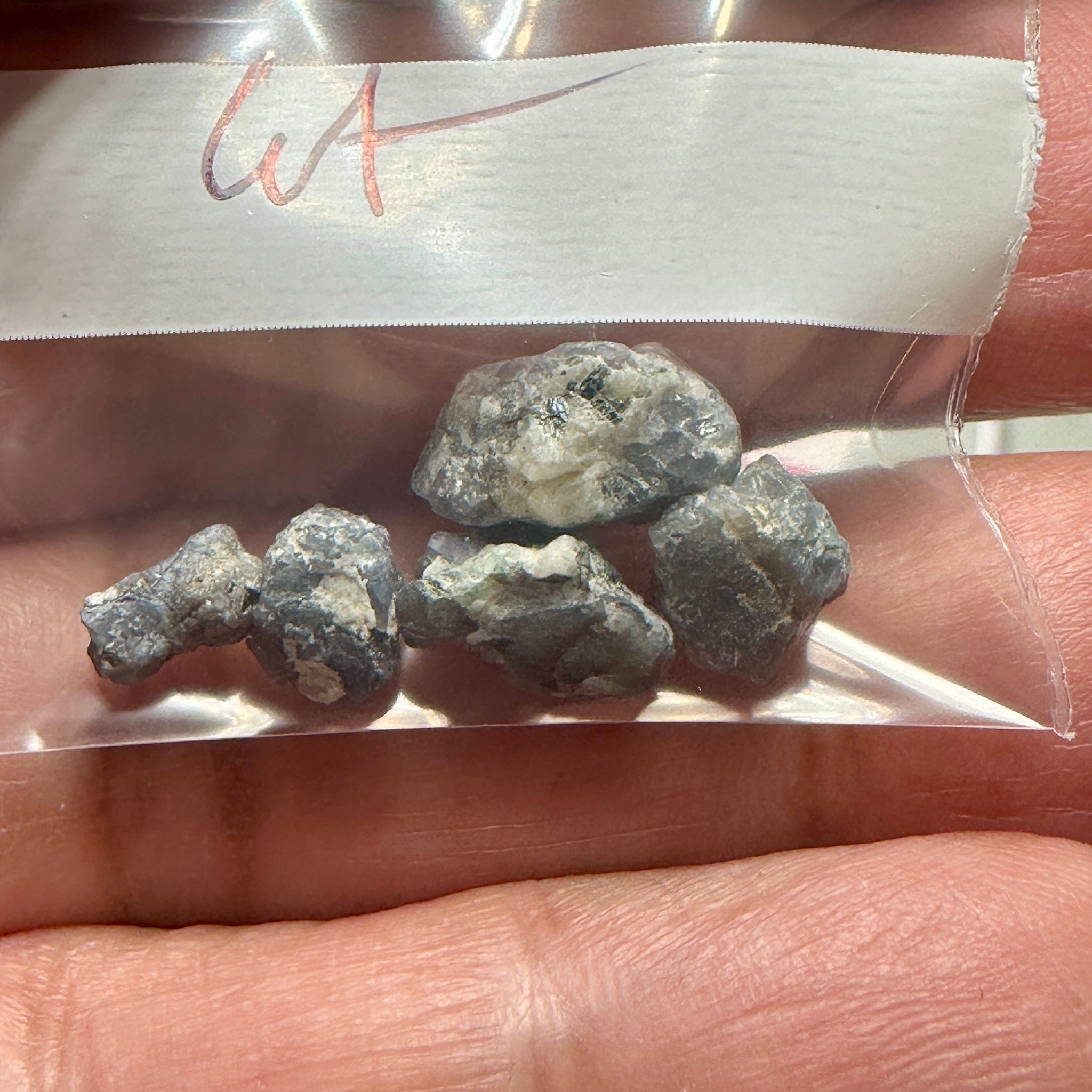 Alexandrite lot, 13.42ct, Tanzania, Untreated Unheated, good for inlay