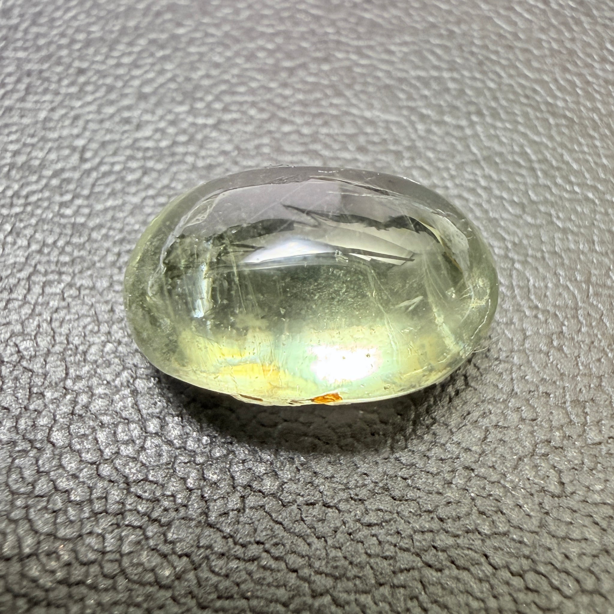 Sapphire Cabochon, 3.42ct, Umba Valley, Tanzania, Untreated Unheated, facet it and turn it into a cut stone