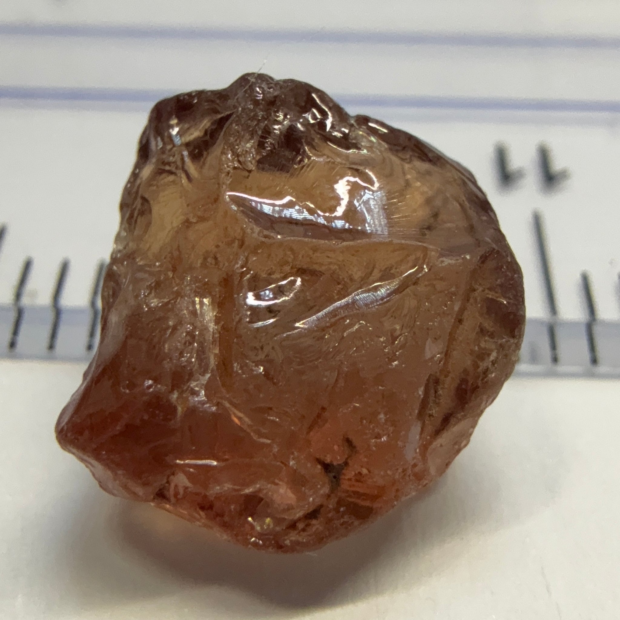 Colour Shift Garnet, 5.84ct, Tanzania, Untreated Unheated, clean with 1 veil, slightly flattish shape
