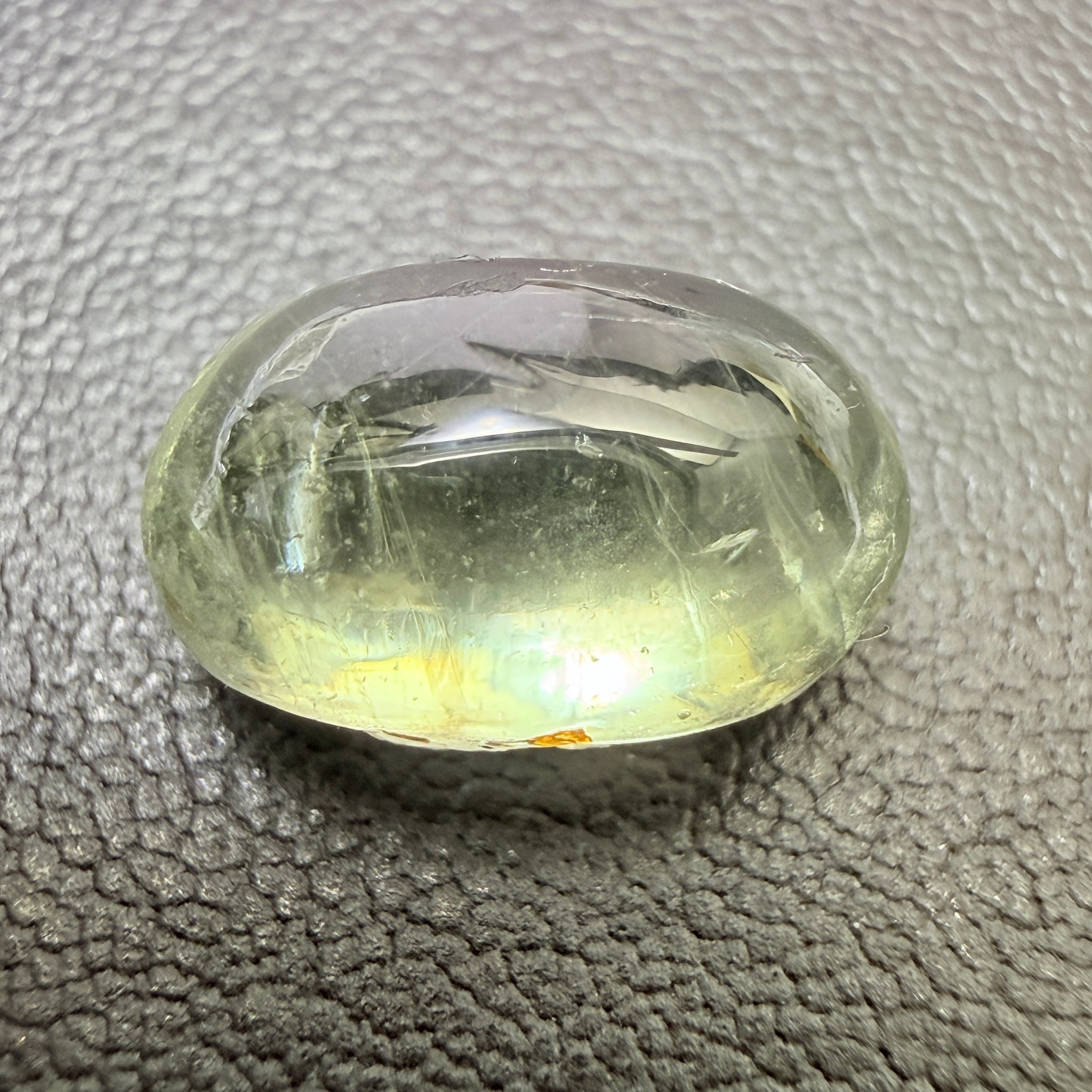 Sapphire Cabochon, 3.42ct, Umba Valley, Tanzania, Untreated Unheated, facet it and turn it into a cut stone