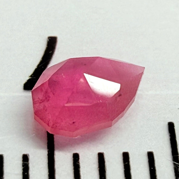 Winza Sapphire, tiny rose cut, 0.25ct, Winza, Tanzania, Untreated Unheated