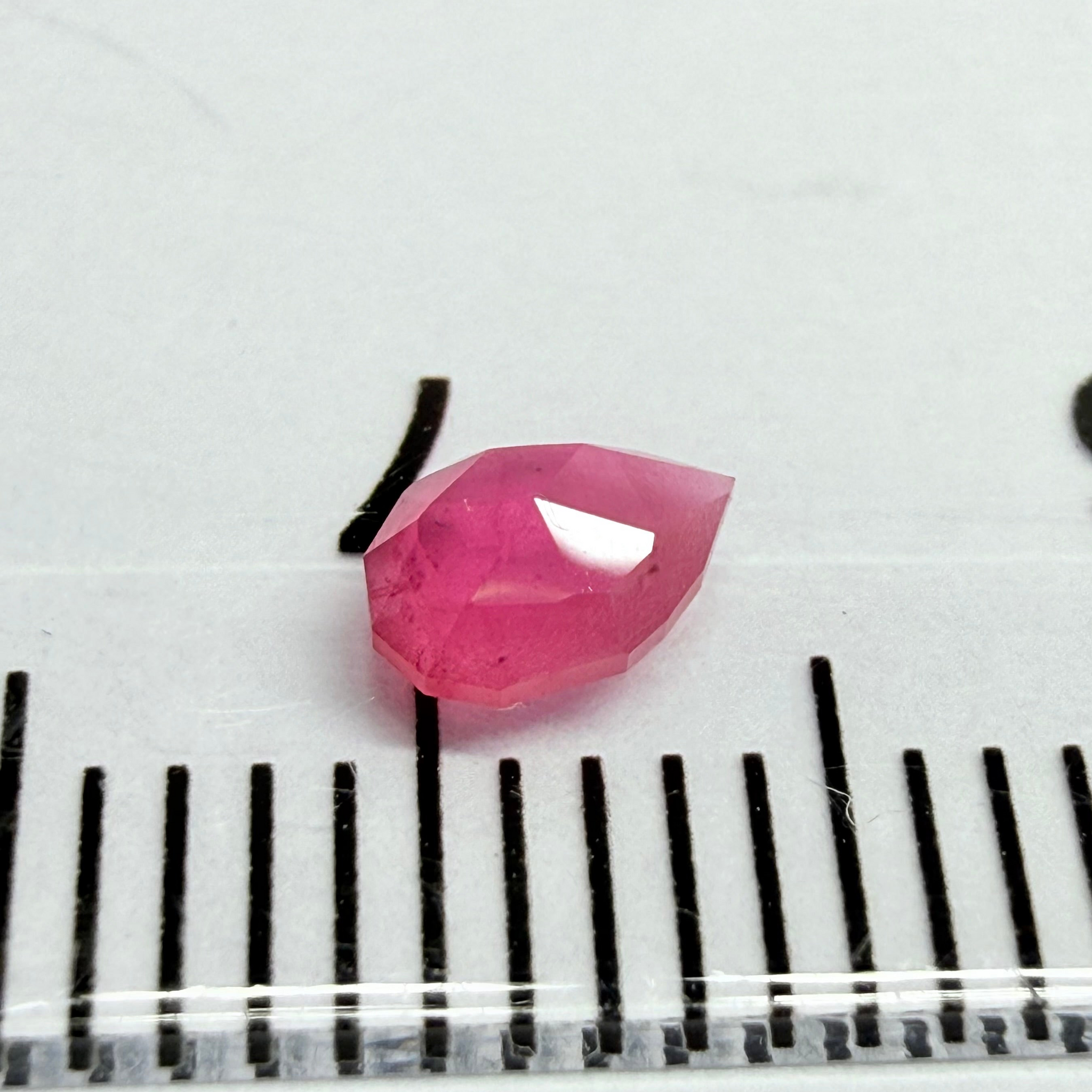 Winza Sapphire, tiny rose cut, 0.25ct, Winza, Tanzania, Untreated Unheated