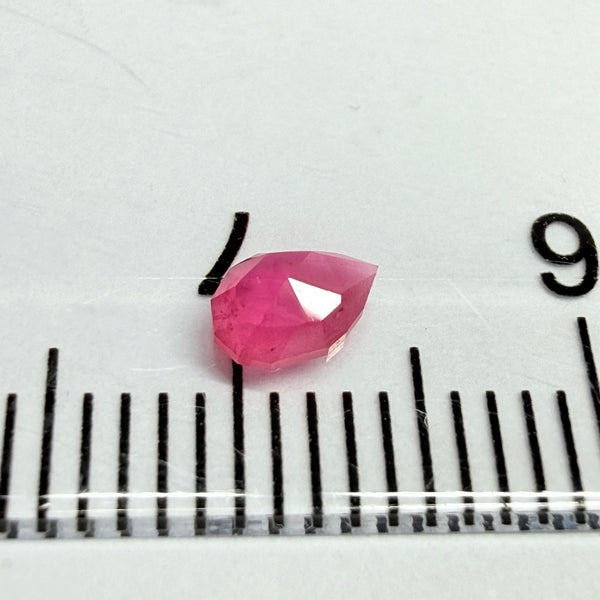 Winza Sapphire, tiny rose cut, 0.25ct, Winza, Tanzania, Untreated Unheated