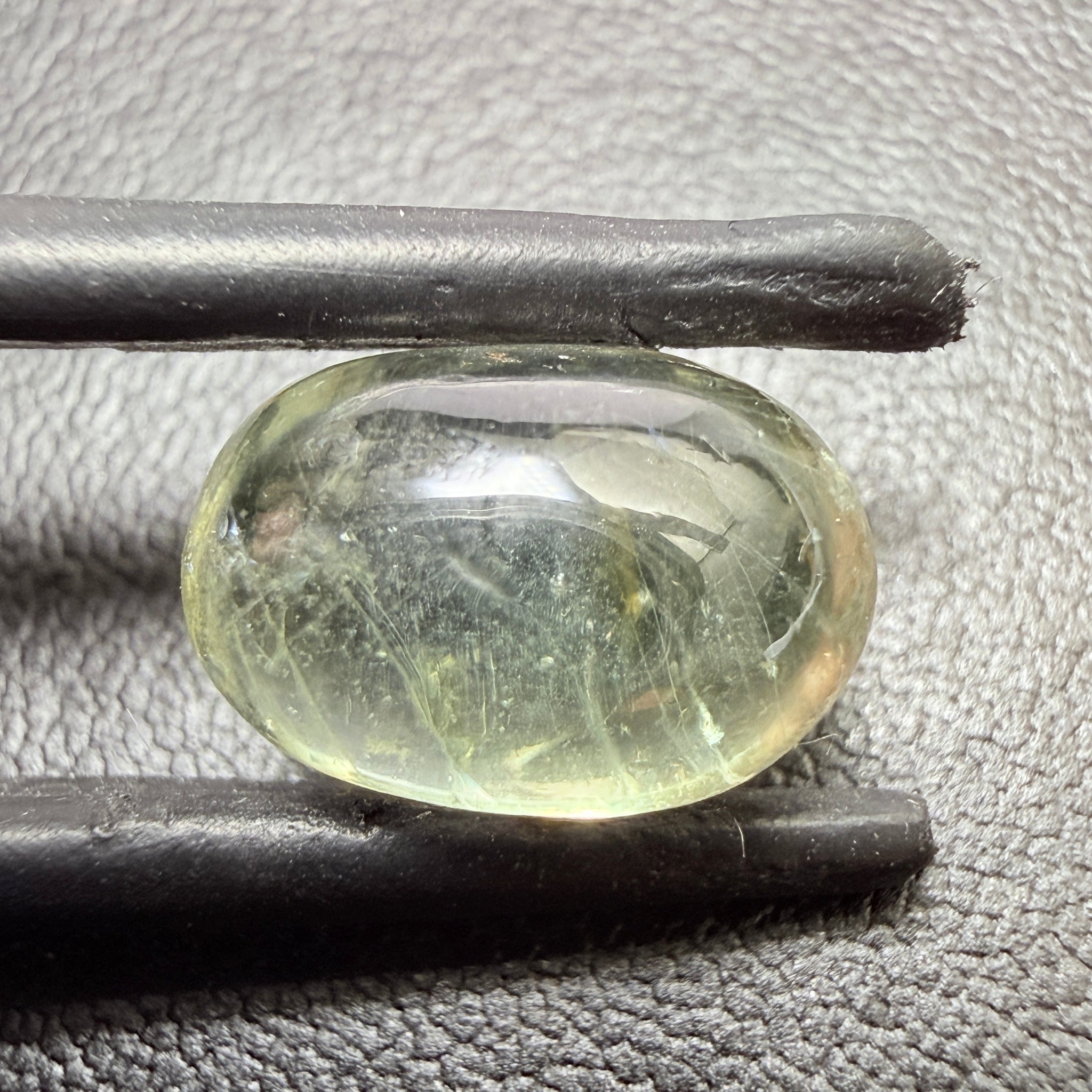 Sapphire Cabochon, 3.42ct, Umba Valley, Tanzania, Untreated Unheated, facet it and turn it into a cut stone