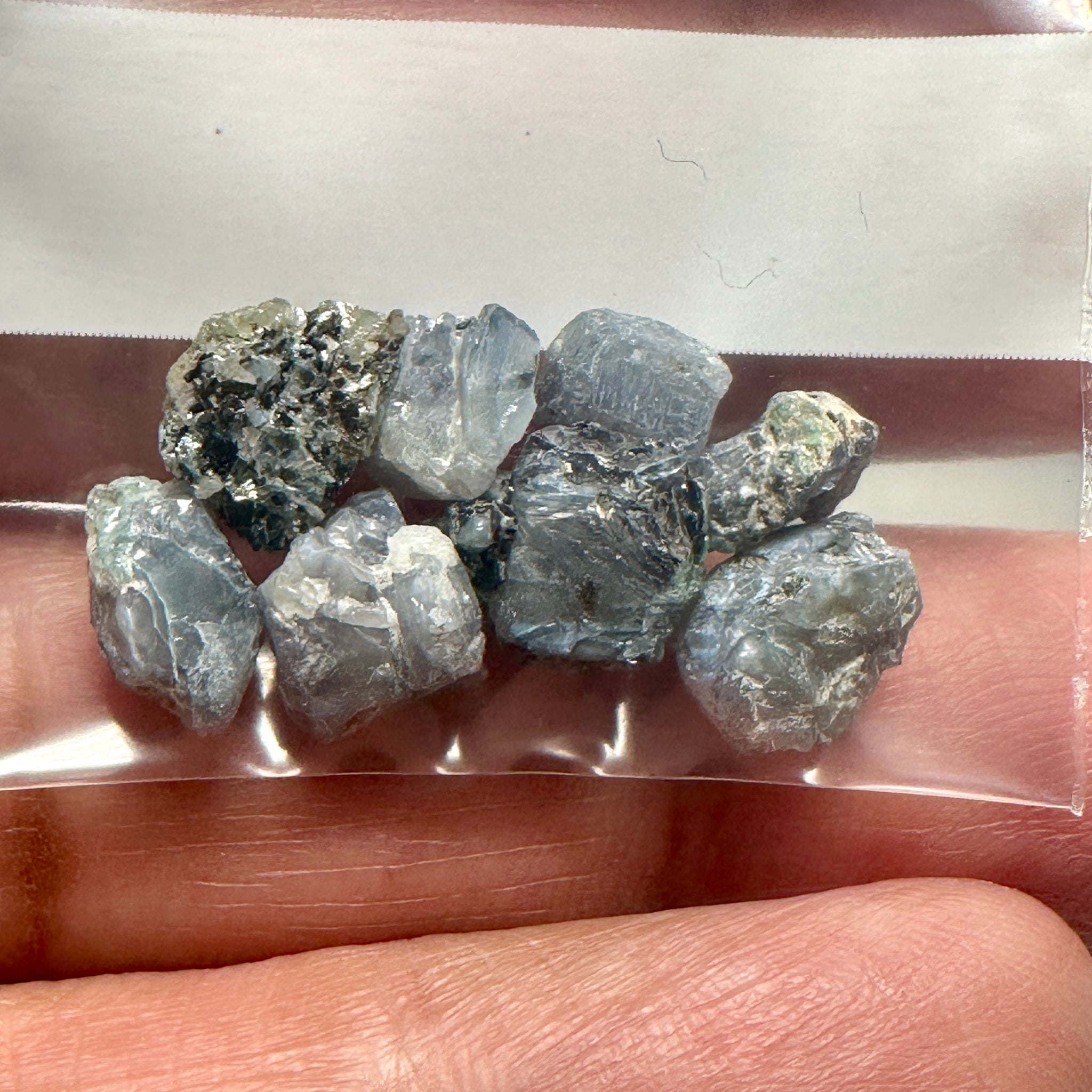 Alexandrite lot, 13.61ct, Tanzania, Untreated Unheated, good for inlay