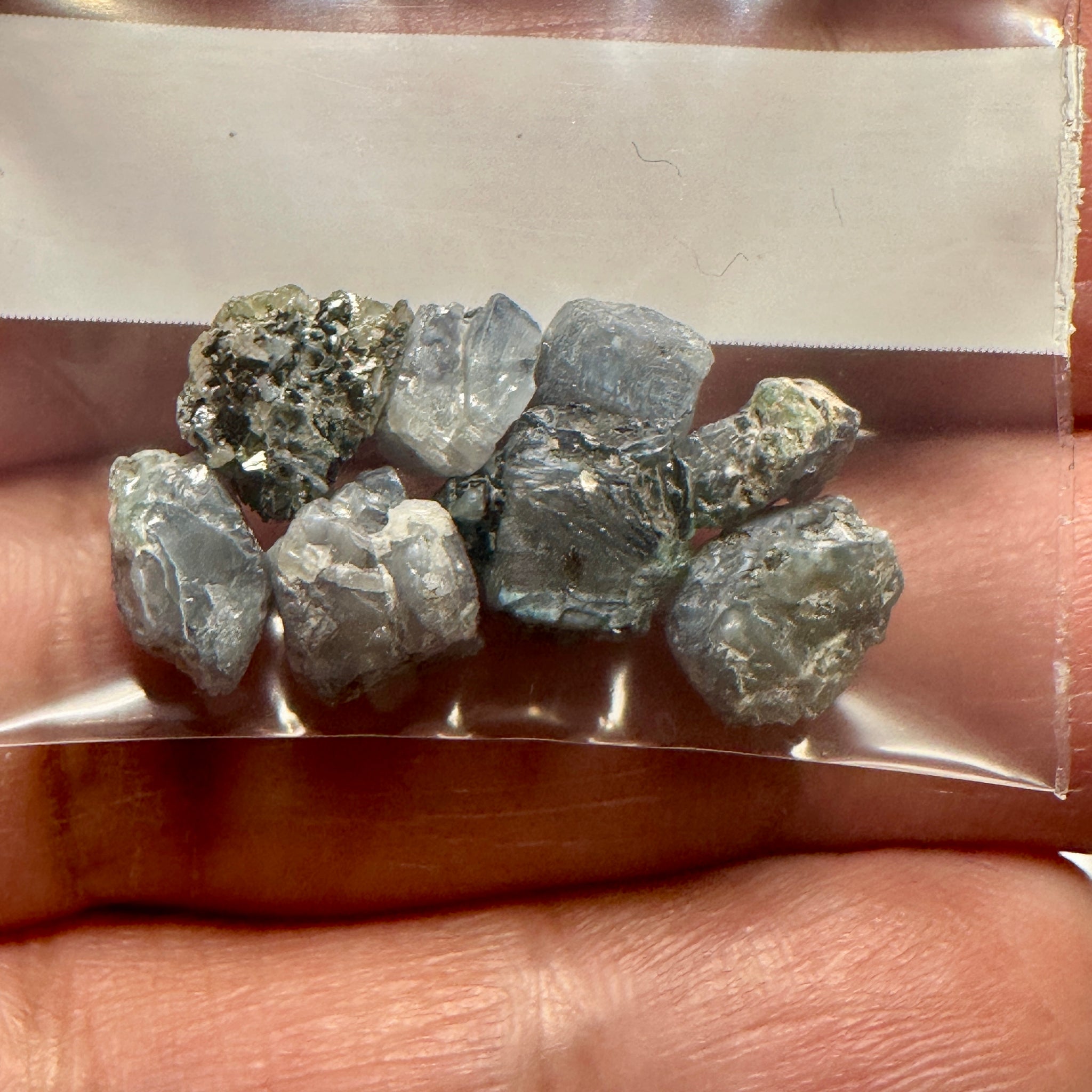 Alexandrite lot, 13.61ct, Tanzania, Untreated Unheated, good for inlay