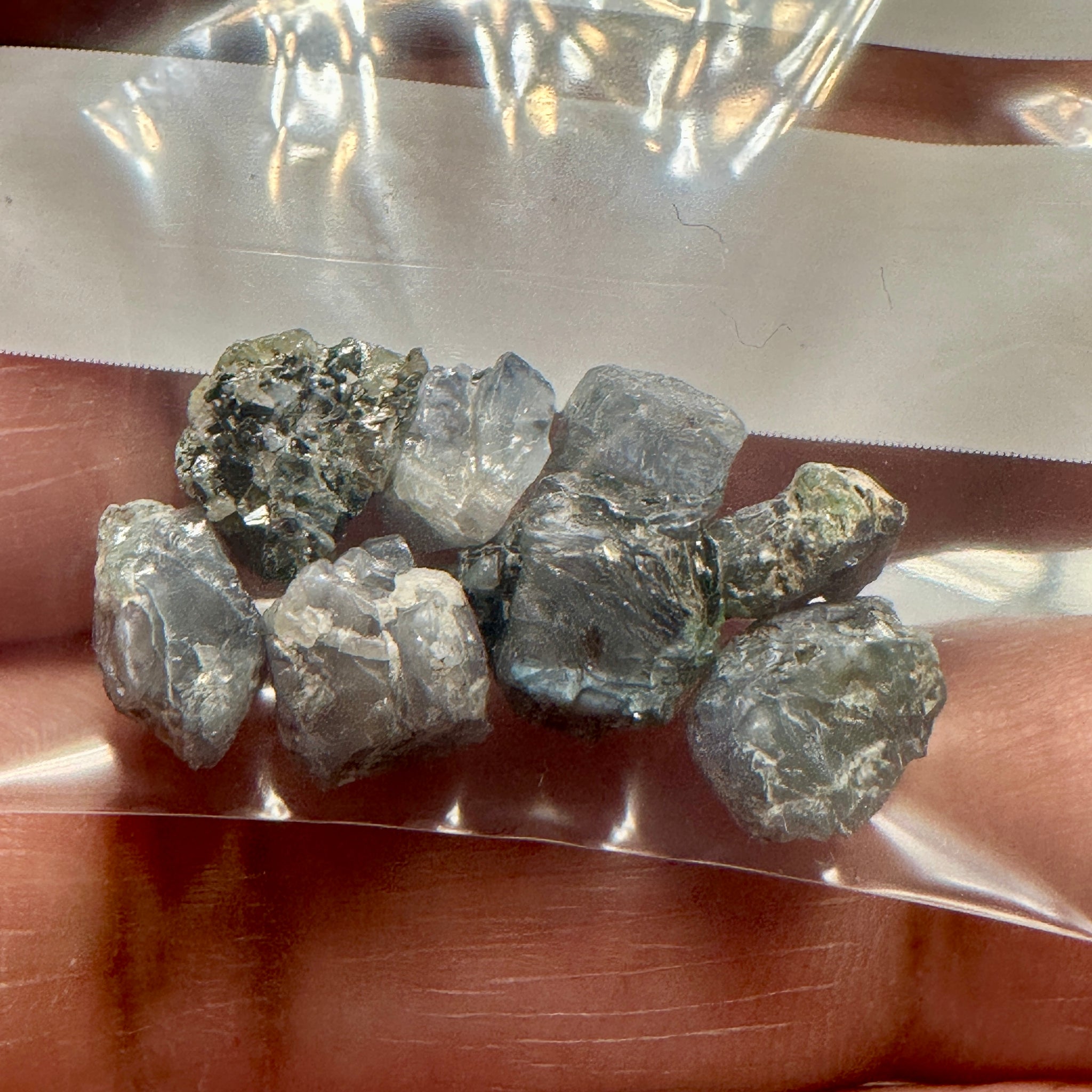 Alexandrite lot, 13.61ct, Tanzania, Untreated Unheated, good for inlay