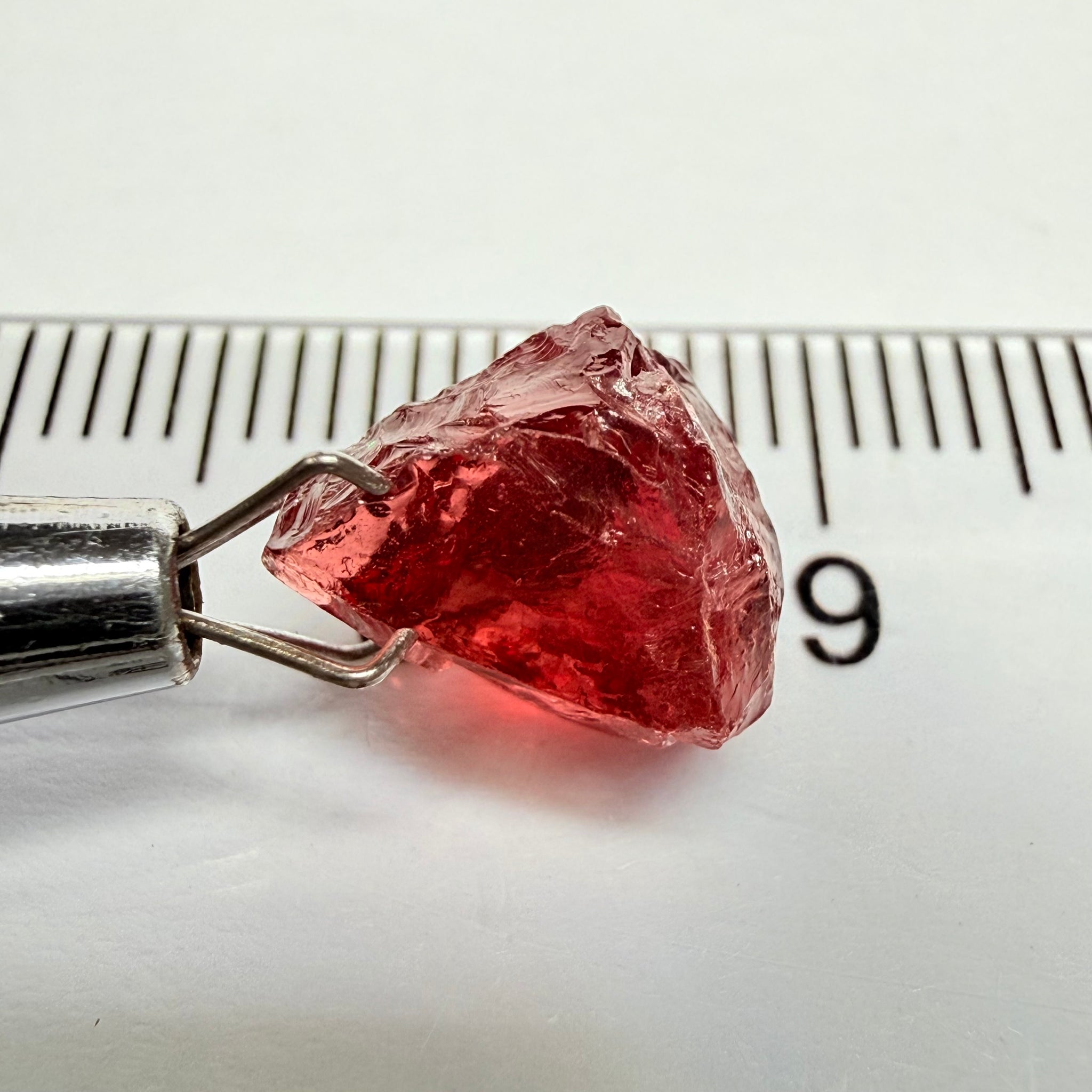 Umba Garnet, 4.79ct, Umba Valley, Tanzania, Untreated Unheated, slight silk throughout the stone, no inclusions