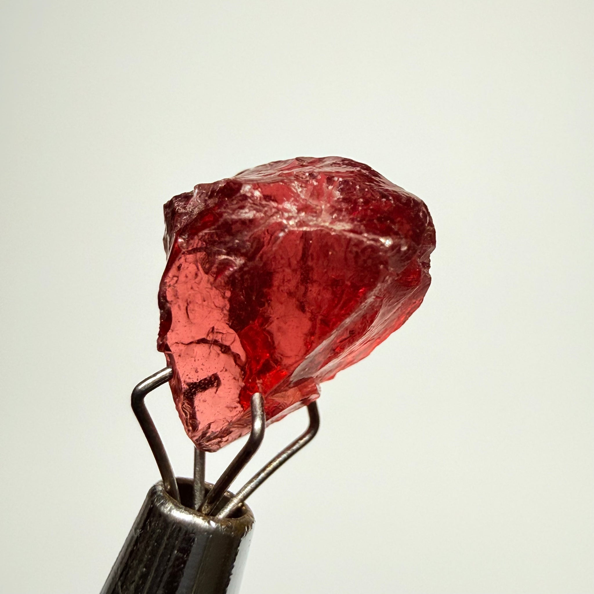Umba Garnet, 4.79ct, Umba Valley, Tanzania, Untreated Unheated, slight silk throughout the stone, no inclusions