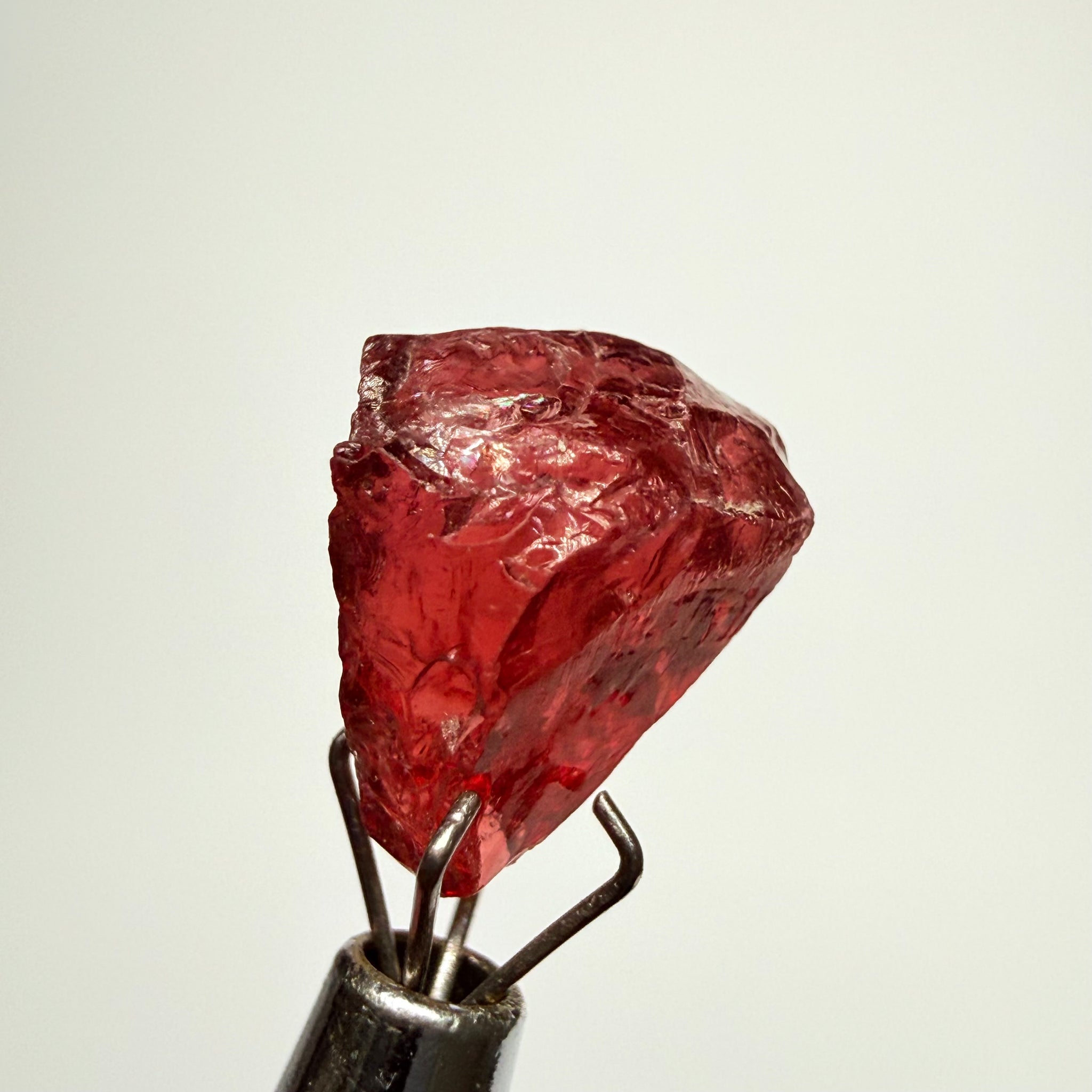 Umba Garnet, 4.79ct, Umba Valley, Tanzania, Untreated Unheated, slight silk throughout the stone, no inclusions