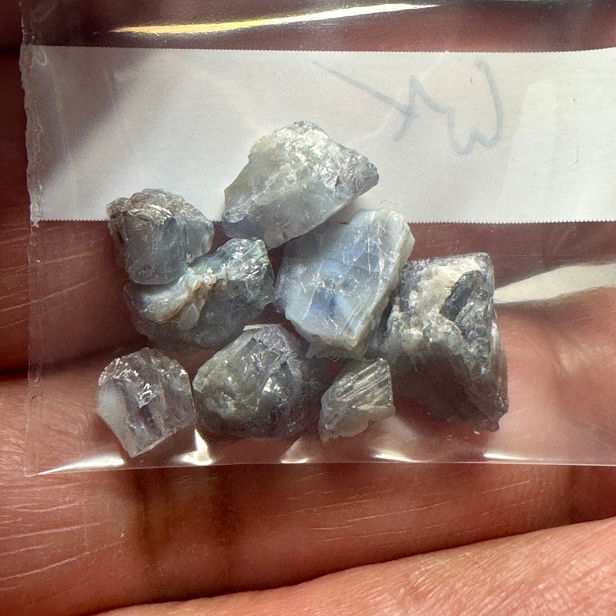 Alexandrite lot, 14.94ct, Tanzania, Untreated Unheated, good for inlay