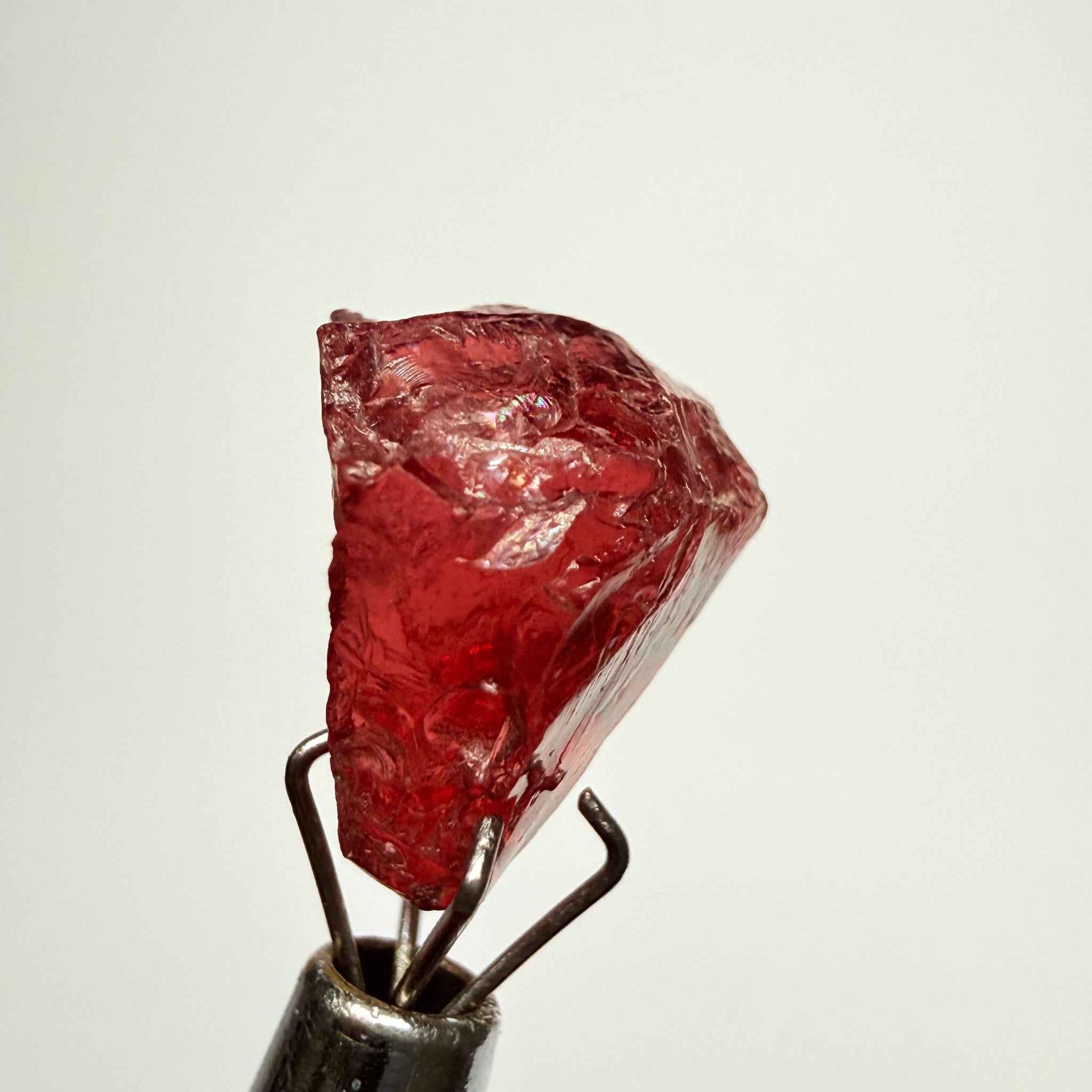 Umba Garnet, 4.79ct, Umba Valley, Tanzania, Untreated Unheated, slight silk throughout the stone, no inclusions