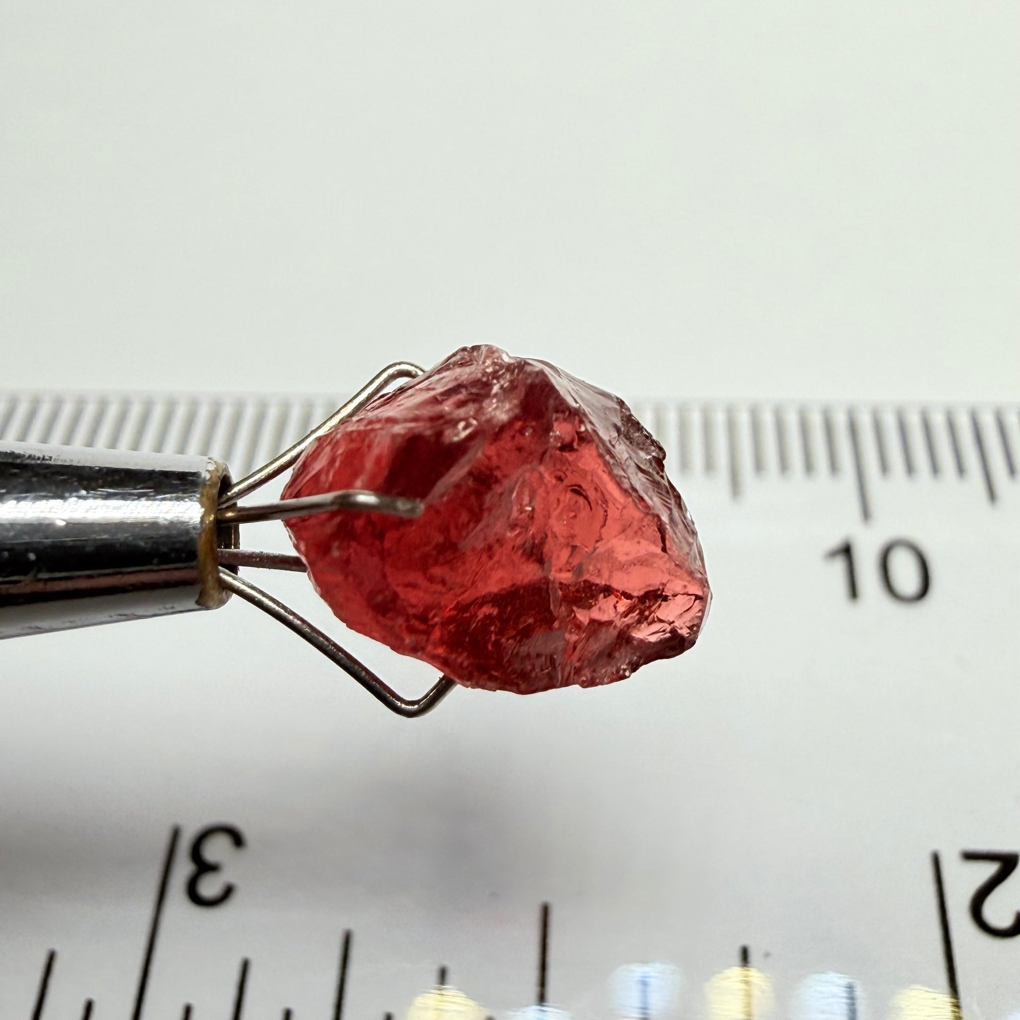 Umba Garnet, 4.79ct, Umba Valley, Tanzania, Untreated Unheated, slight silk throughout the stone, no inclusions