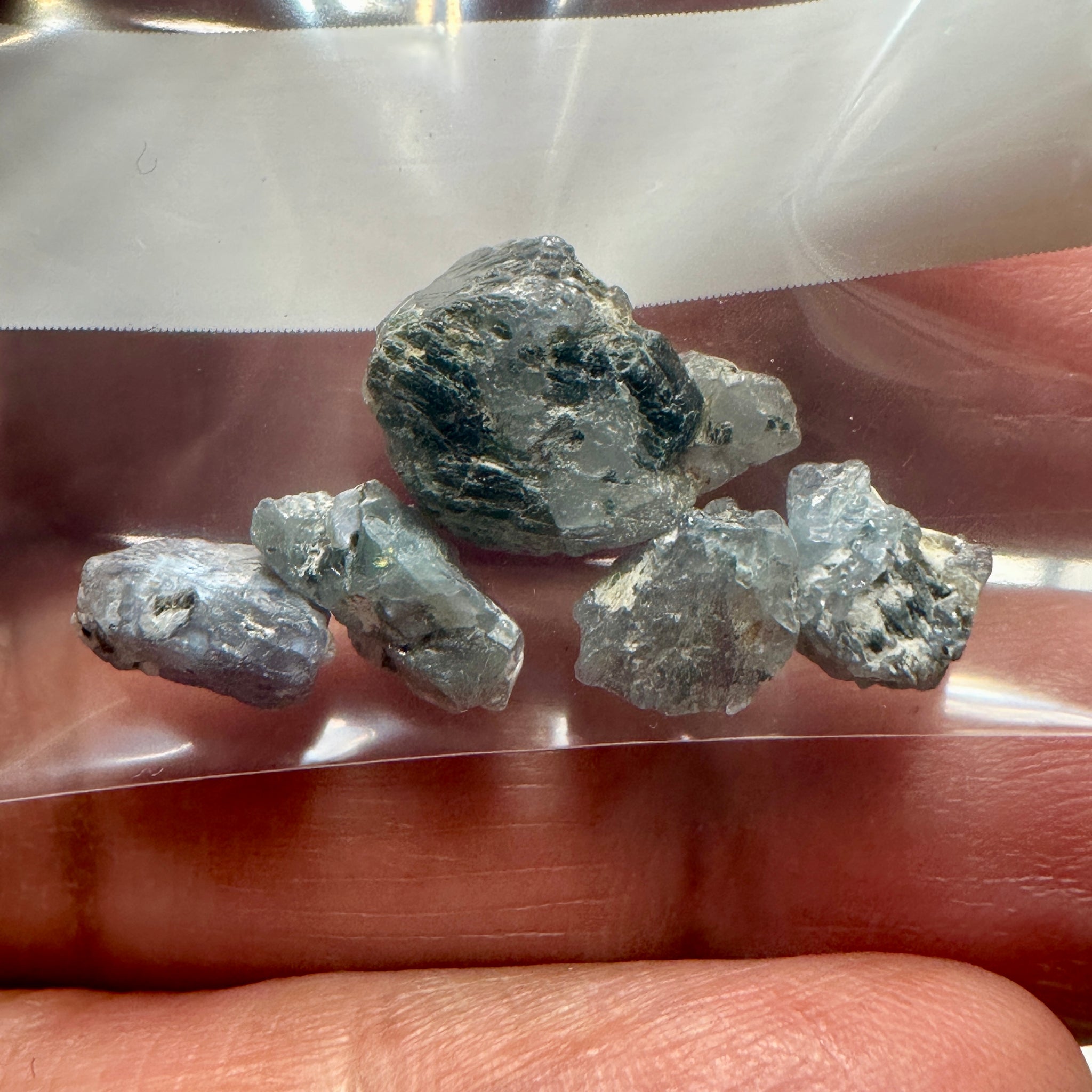 Alexandrite lot, 12.96ct, Tanzania, Untreated Unheated, good for inlay