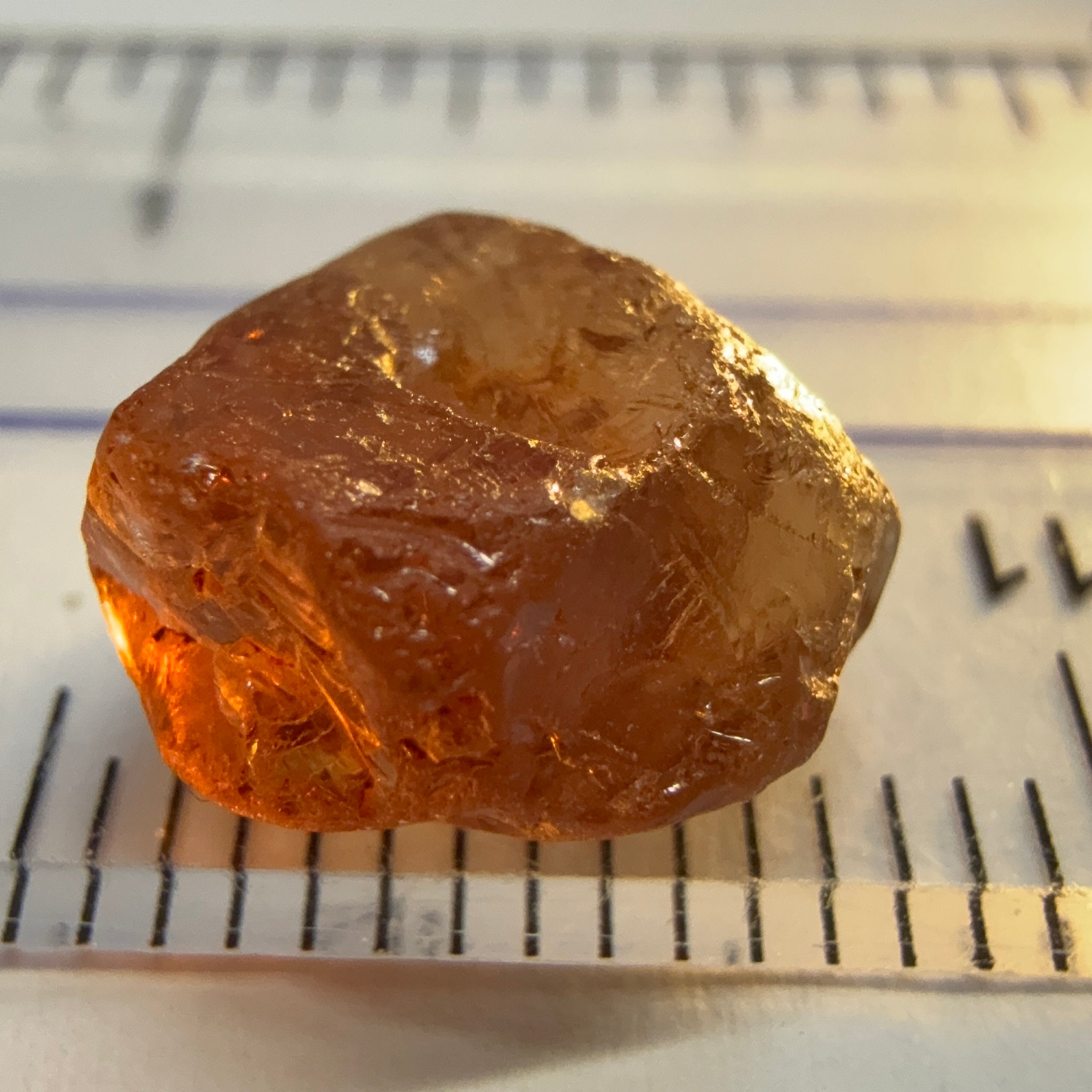 Colour Shift Garnet, 5.84ct, Tanzania, Untreated Unheated, clean with 1 veil, slightly flattish shape