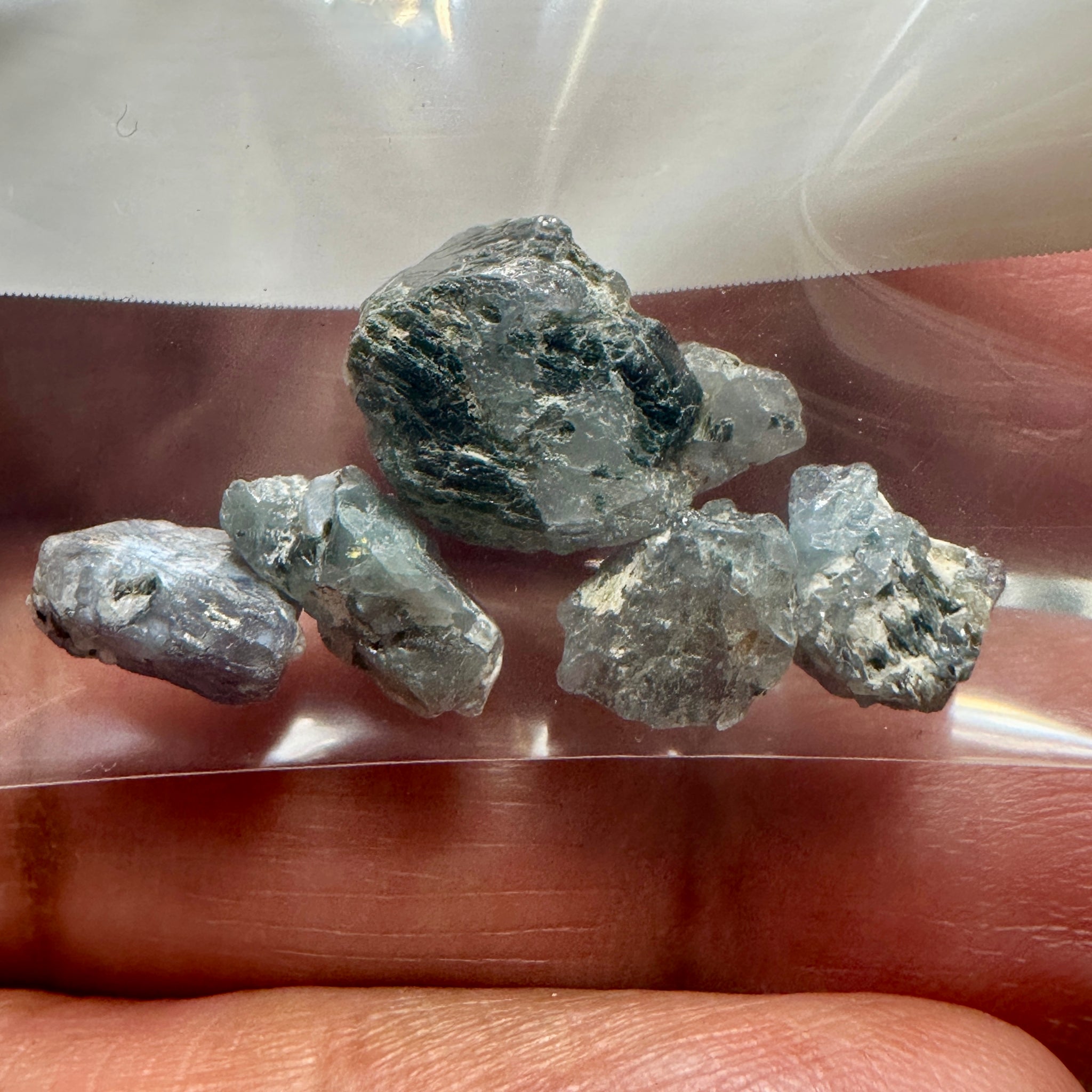 Alexandrite lot, 12.96ct, Tanzania, Untreated Unheated, good for inlay