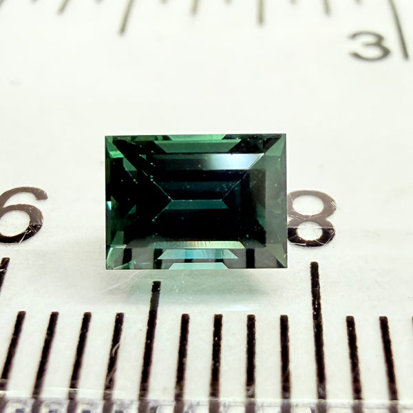 Teal Sapphire, 0.82ct, Kenya, Untreated Unheated