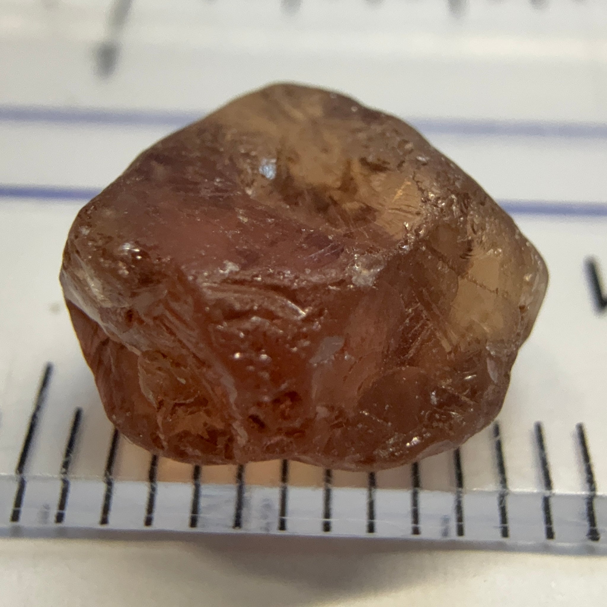 Colour Shift Garnet, 5.84ct, Tanzania, Untreated Unheated, clean with 1 veil, slightly flattish shape