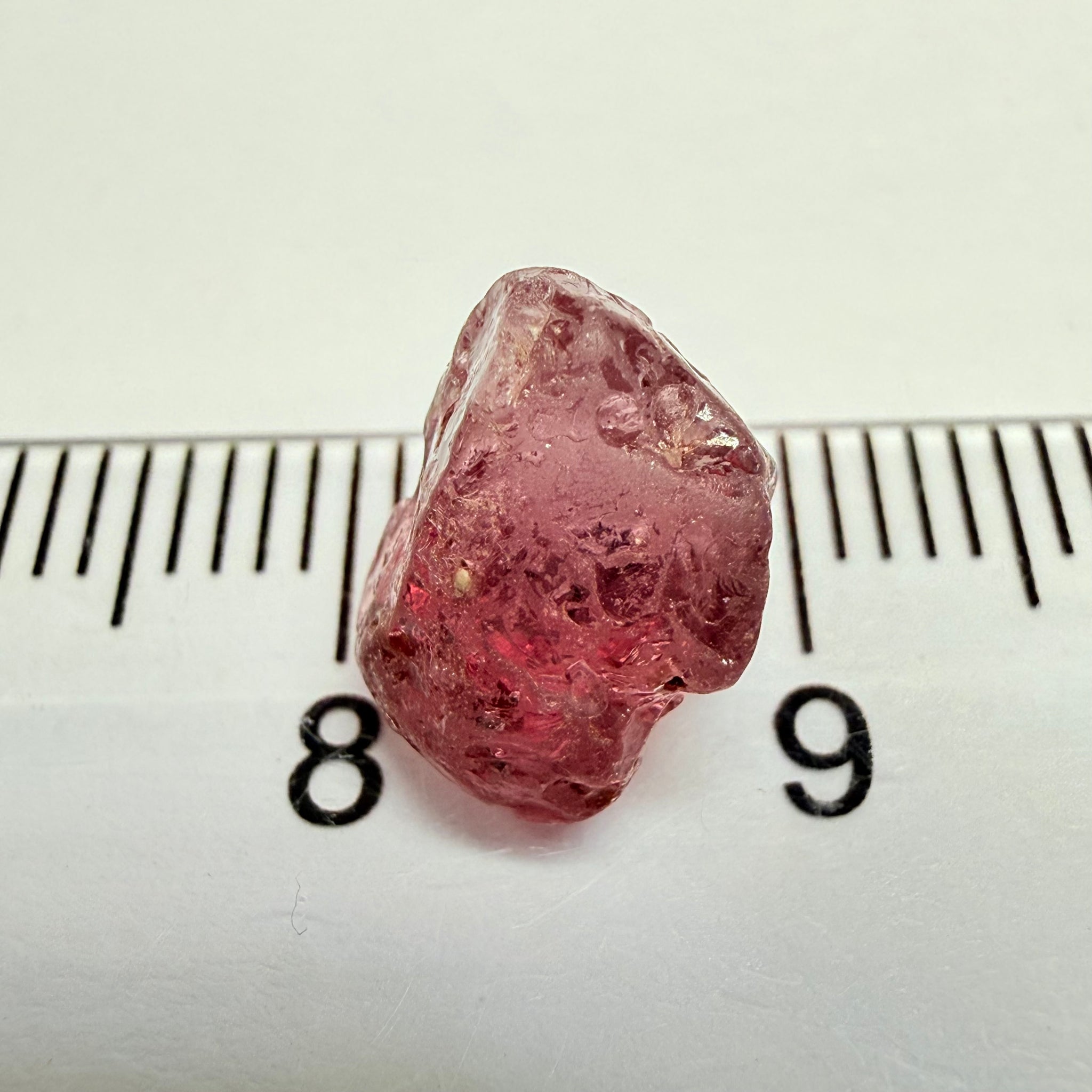 Colour Change Garnet, 4.47ct, Tanzania, Untreated Unheated, slight black crystal inclusions on the outer skin on one end, 1 ish mm into one side.  Rest vvs-if