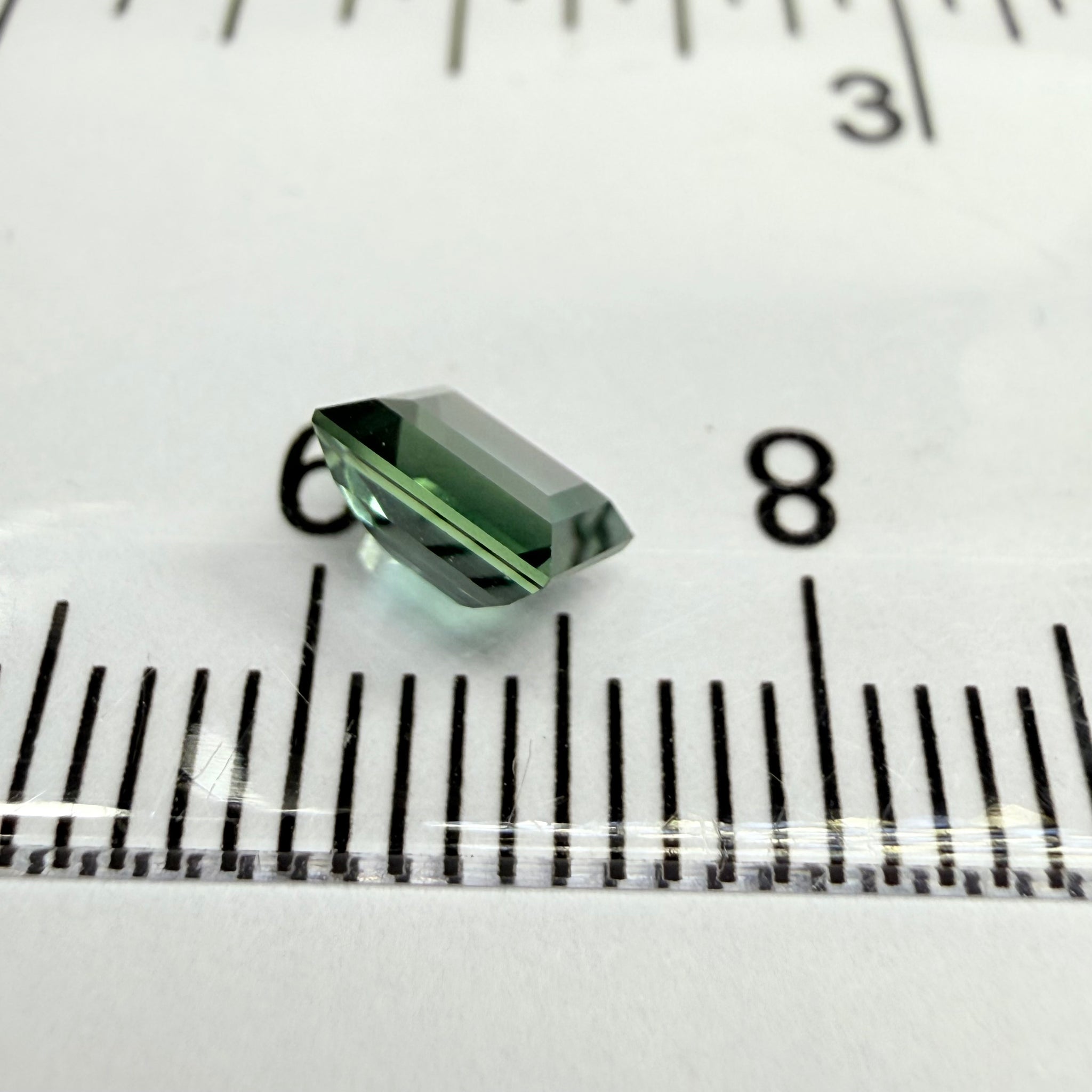 Teal Sapphire, 0.82ct, Kenya, Untreated Unheated