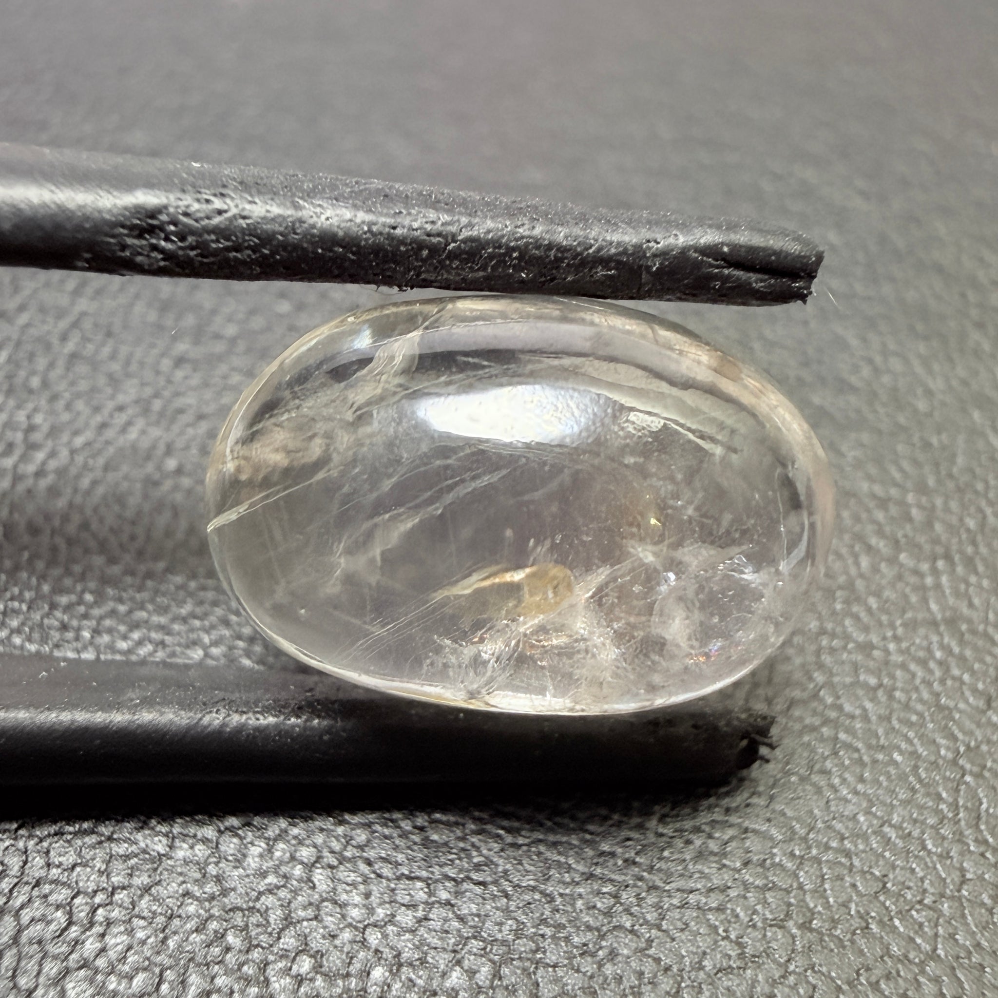 Sapphire Cabochon, 6.30ct, Umba Valley, Tanzania, Untreated Unheated, 11.6x8x5.8mm