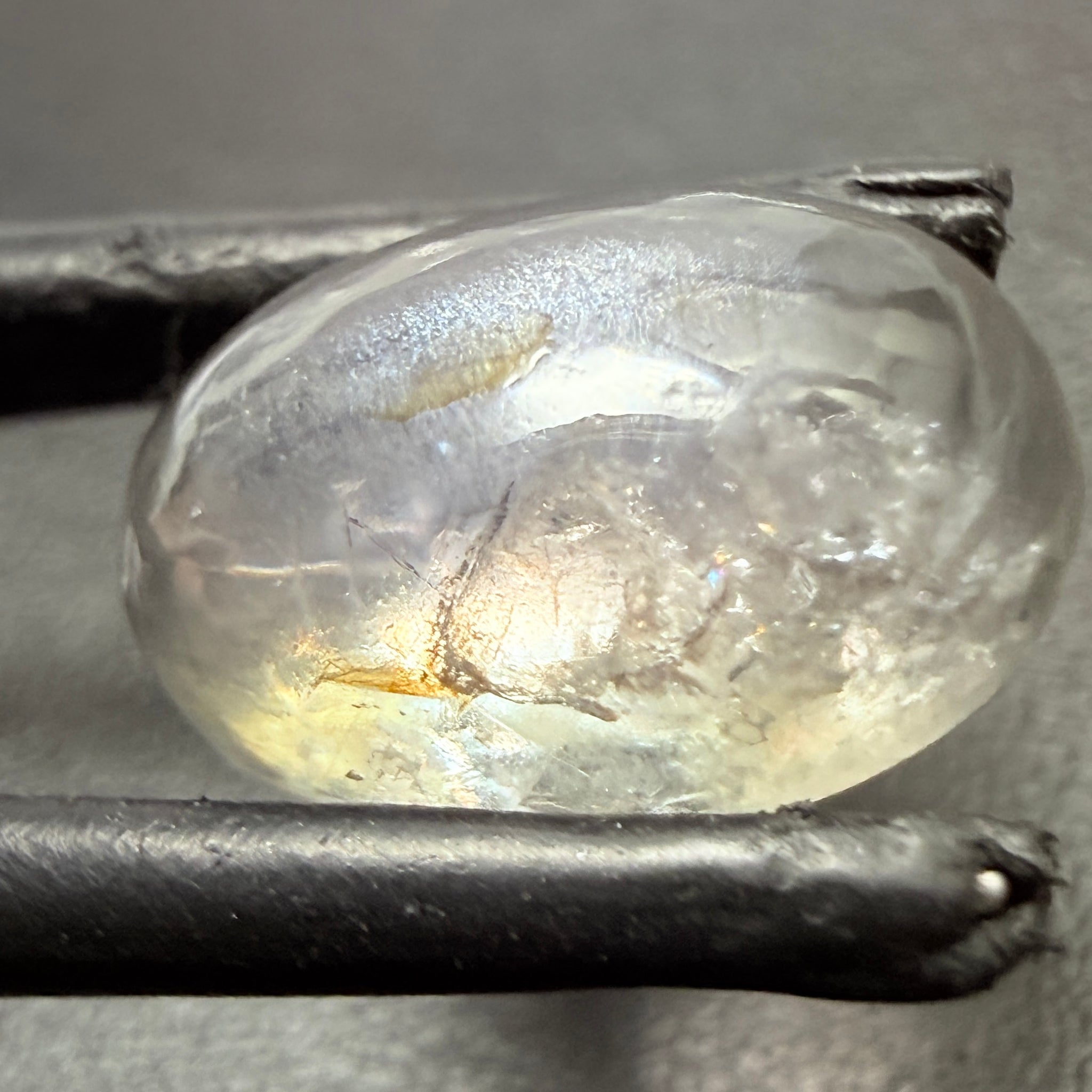 Sapphire Cabochon, 6.30ct, Umba Valley, Tanzania, Untreated Unheated, 11.6x8x5.8mm